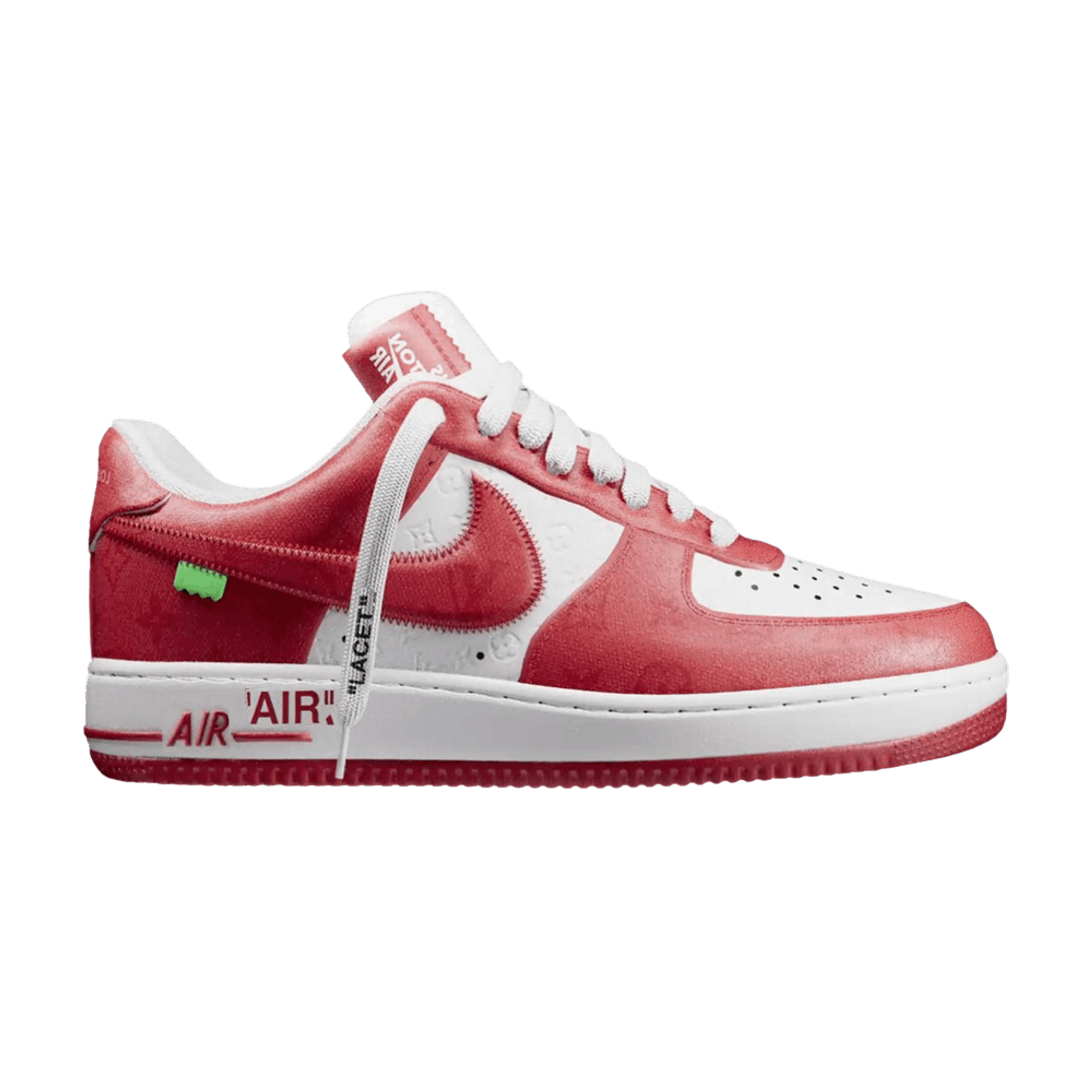 Nike Louis Vuitton x Air Force 1 Low 'White Comet Red'