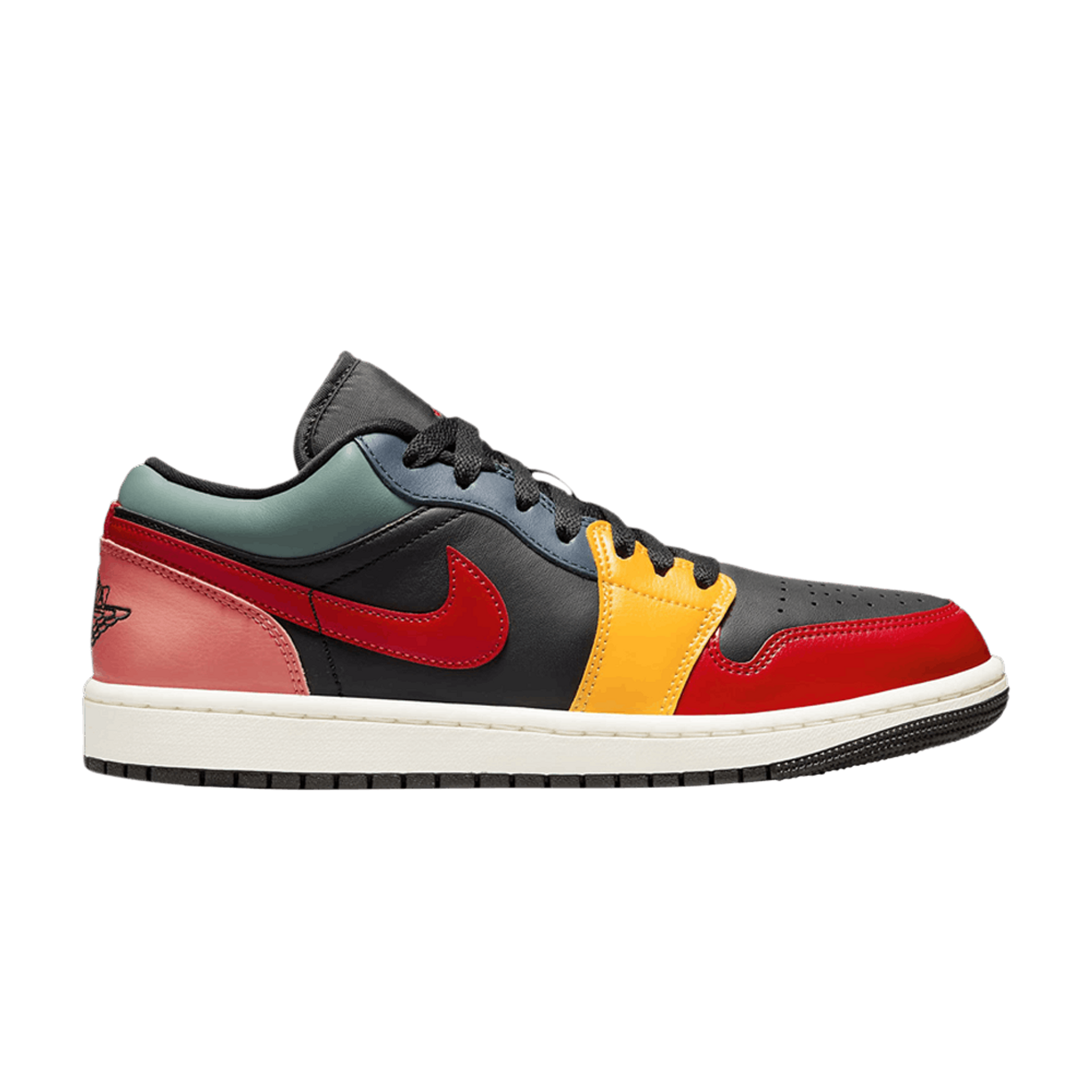 Wmns Air Jordan 1 Low SE 'Black Multi-Color' - DN3739 060 | Ox Street