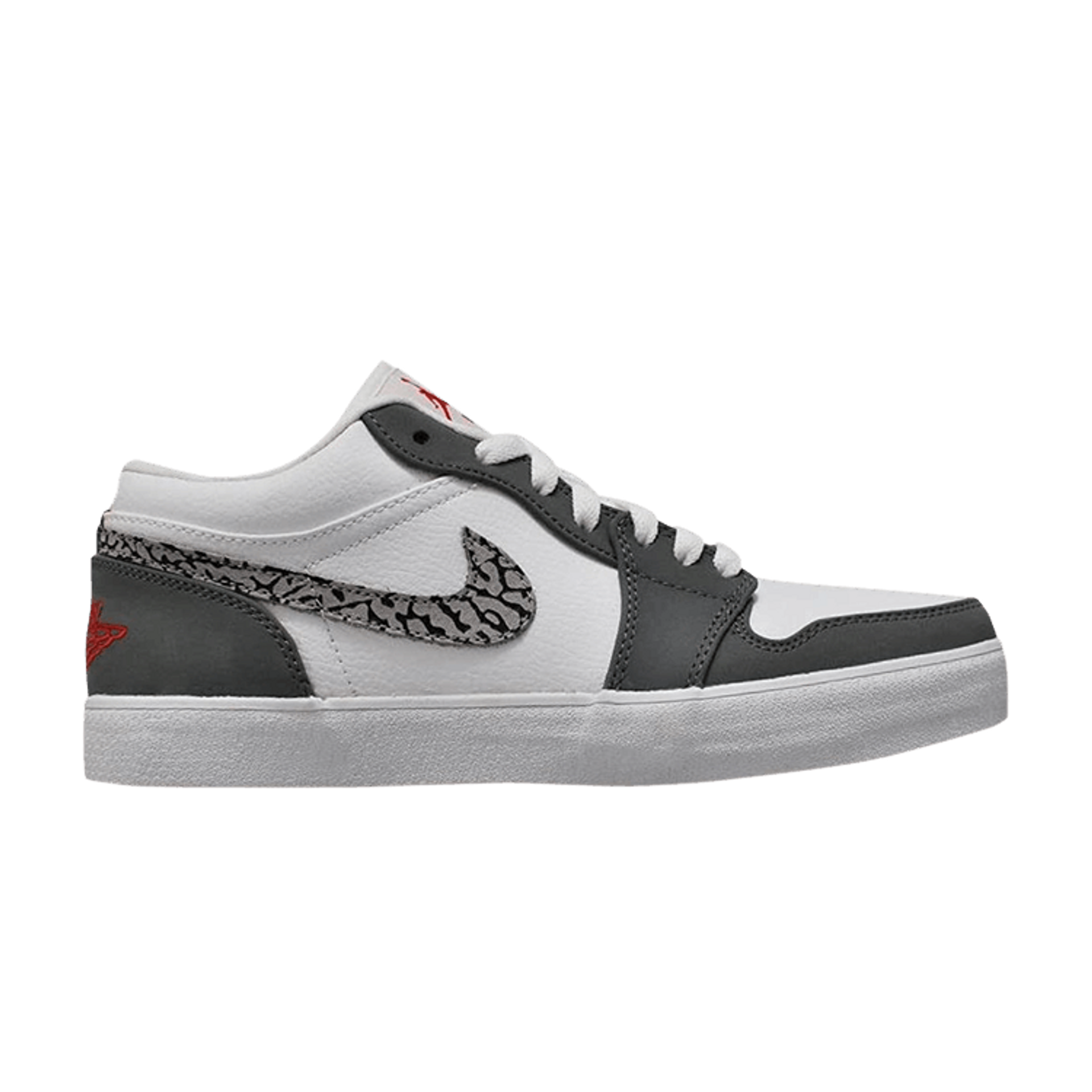 Air Jordan 1 V.2 Low Leather 'White Cool Grey'