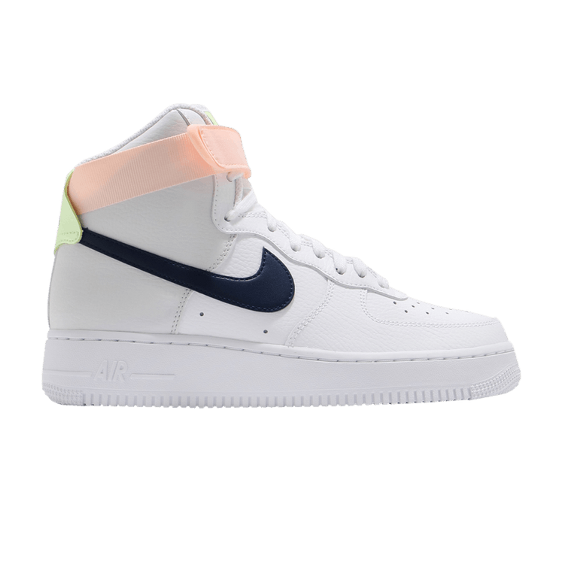 Wmns Air Force 1 High 'White Midnight Navy'