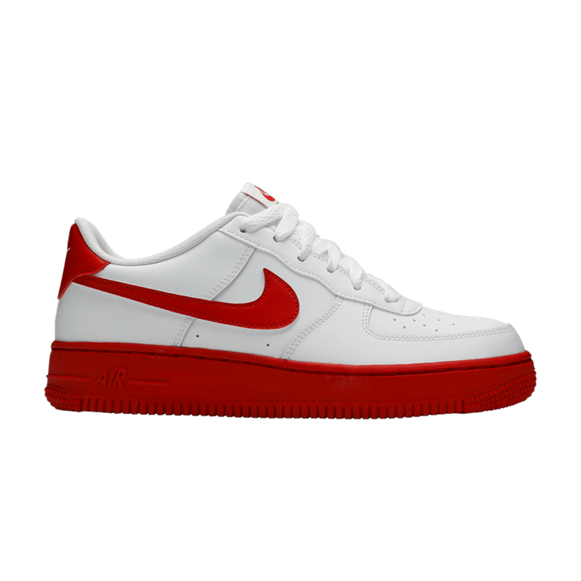 Air Force 1 GS 'White Red Sole'