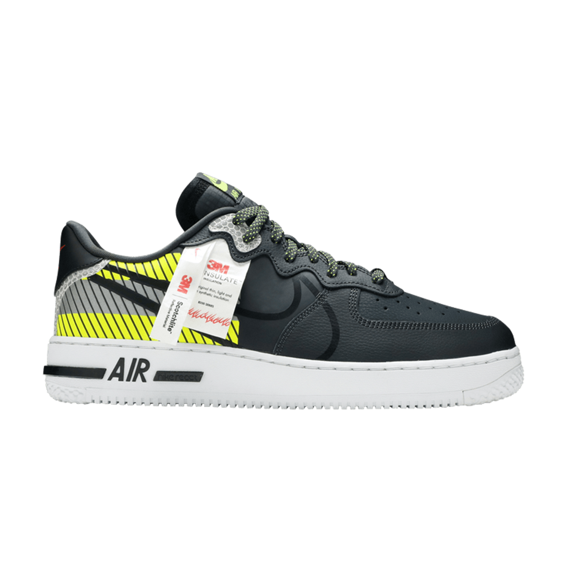 3M x Air Force 1 React LX 'Anthracite Volt'