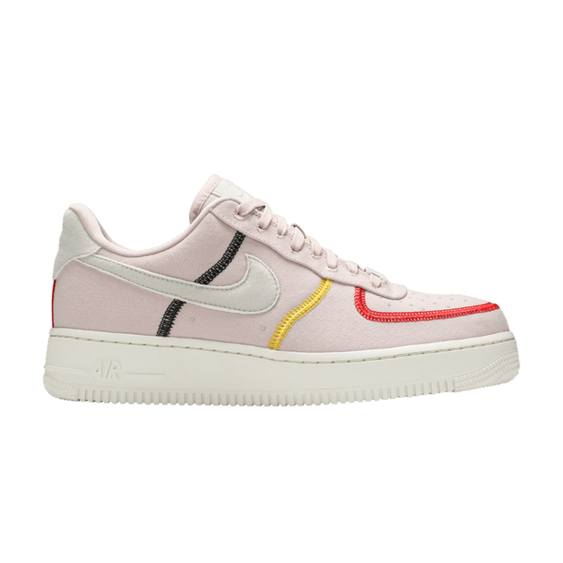 Wmns Air Force 1 '07 Low LX 'Stitched Canvas - Siltstone Red'