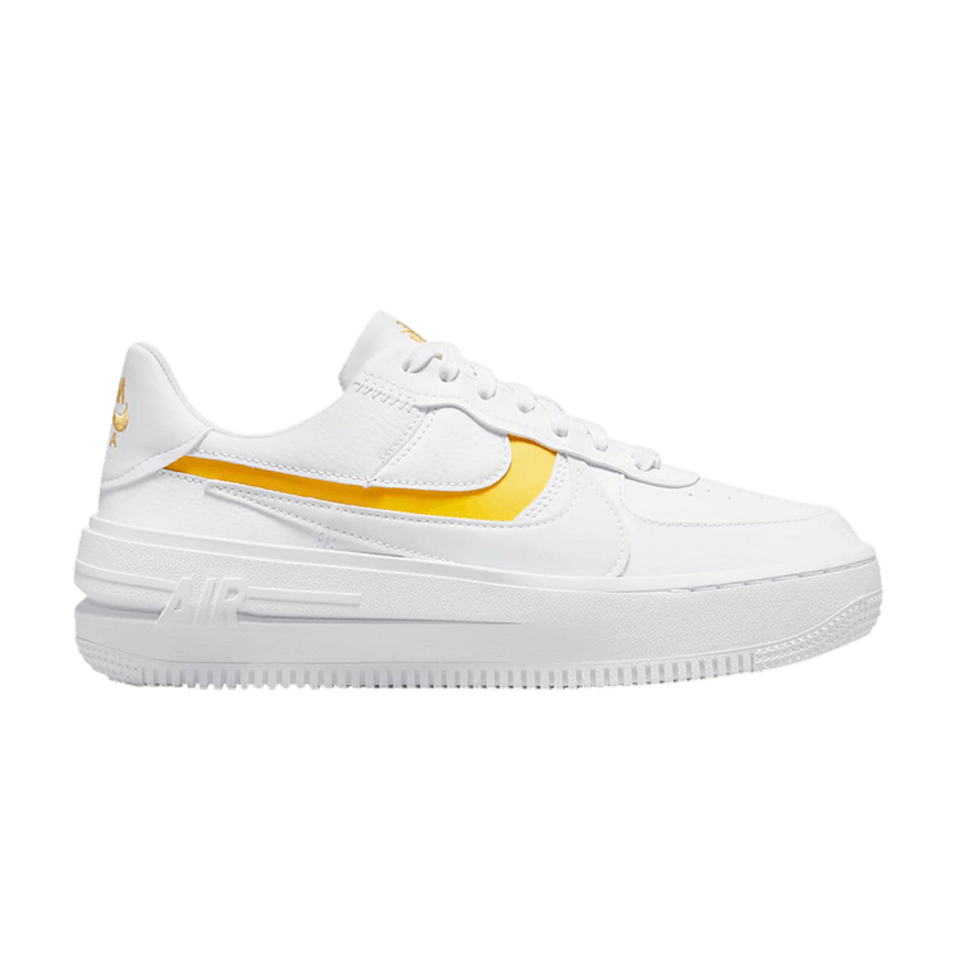 Wmns Air Force 1 PLT.AF.ORM 'White Yellow Ochre'