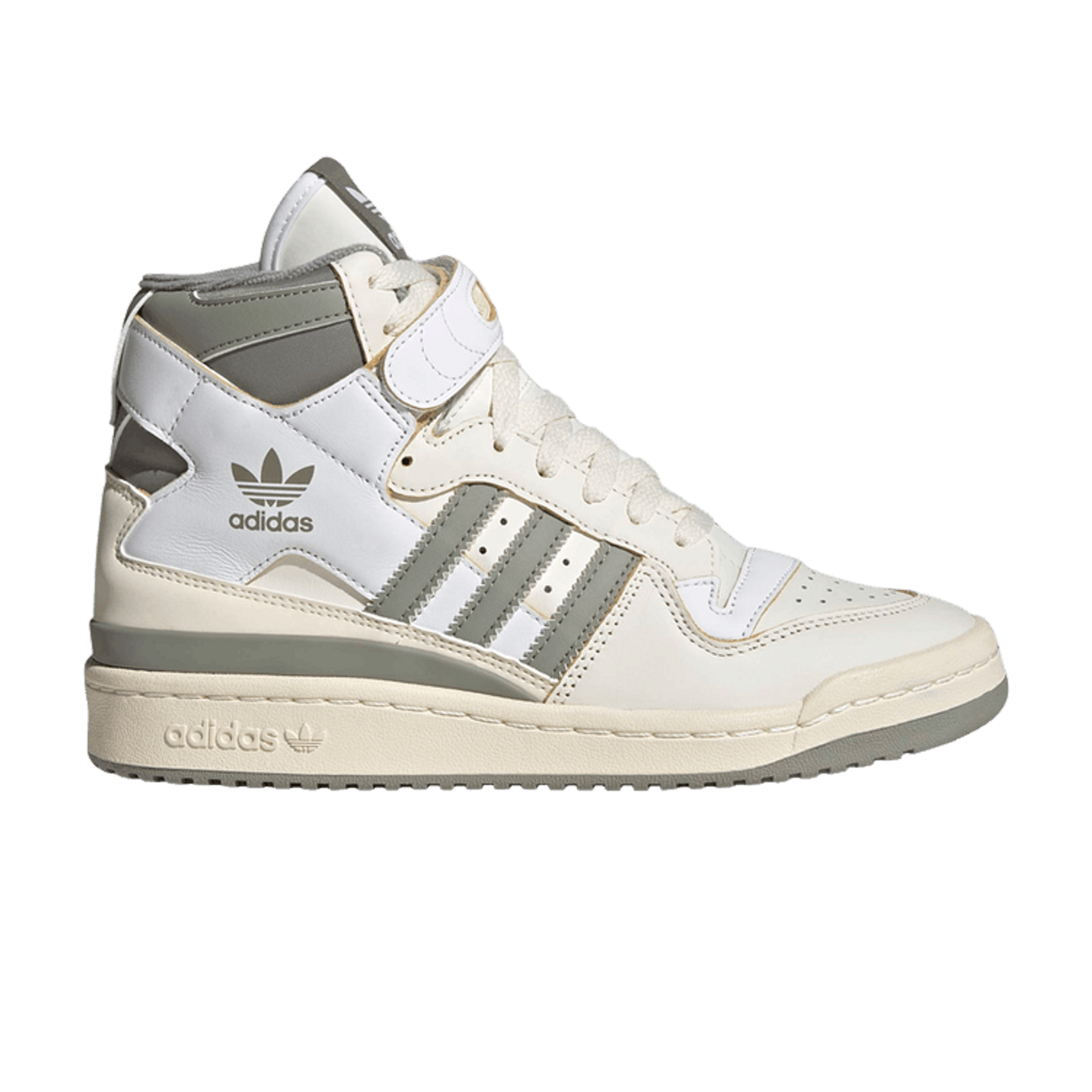 Wmns Forum High 'Off White Silver Pebble'