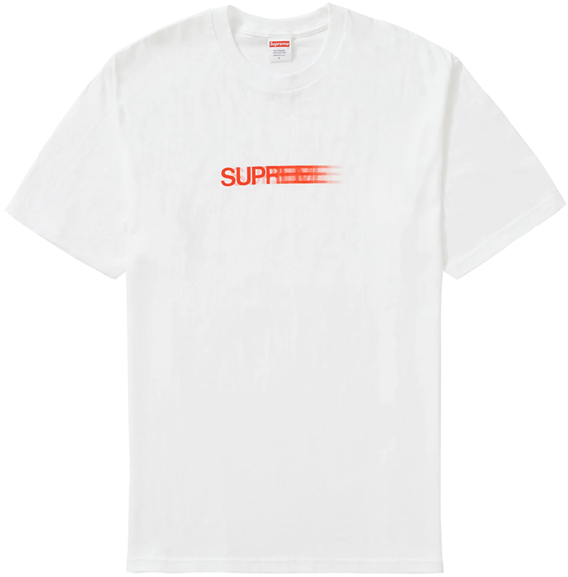 Supreme Motion Logo Tee 'SS20' White