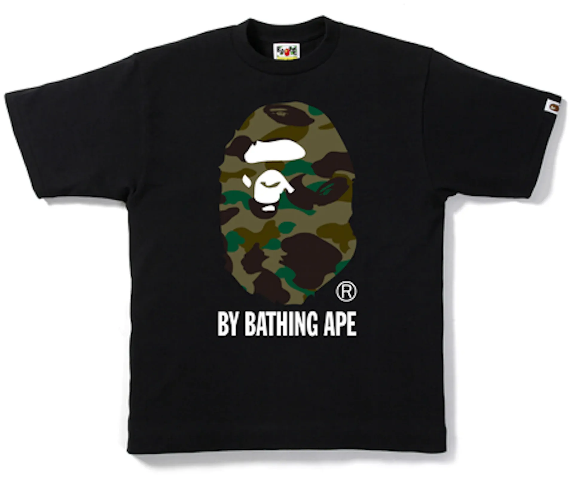 Bape1st Camo By Bathing Ape Tee 'Black/Green'