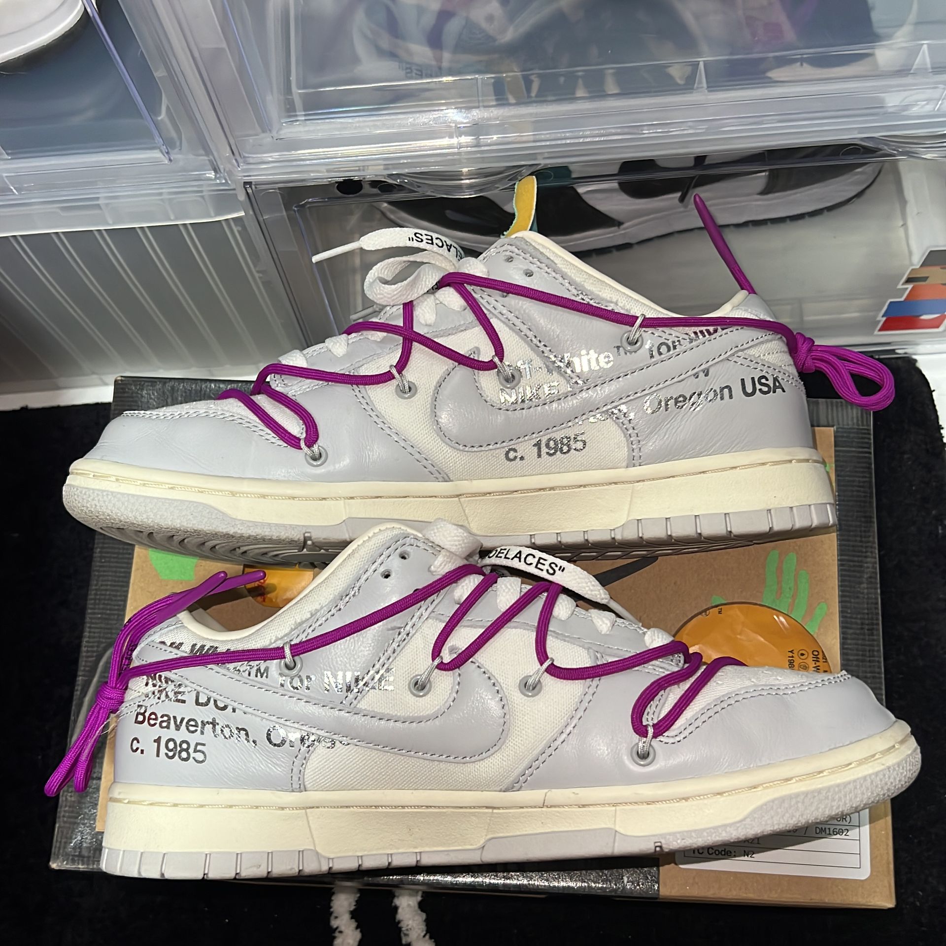 Nike Off-White x Dunk Low 'Dear Summer - Lot 21 of 50'