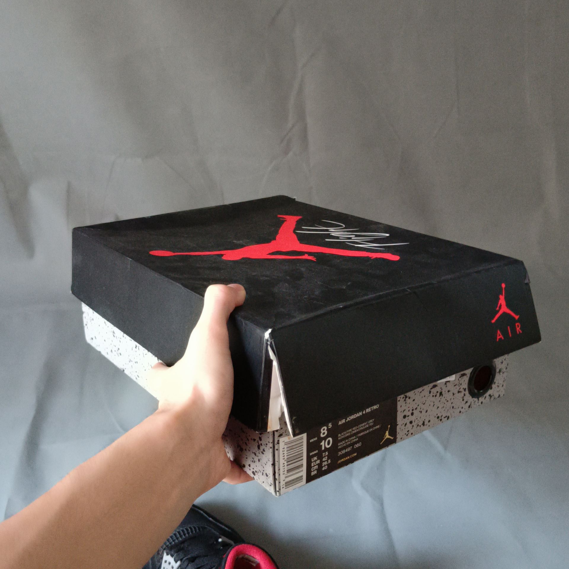 Air Jordan 4 Retro OG 'Bred' 2019