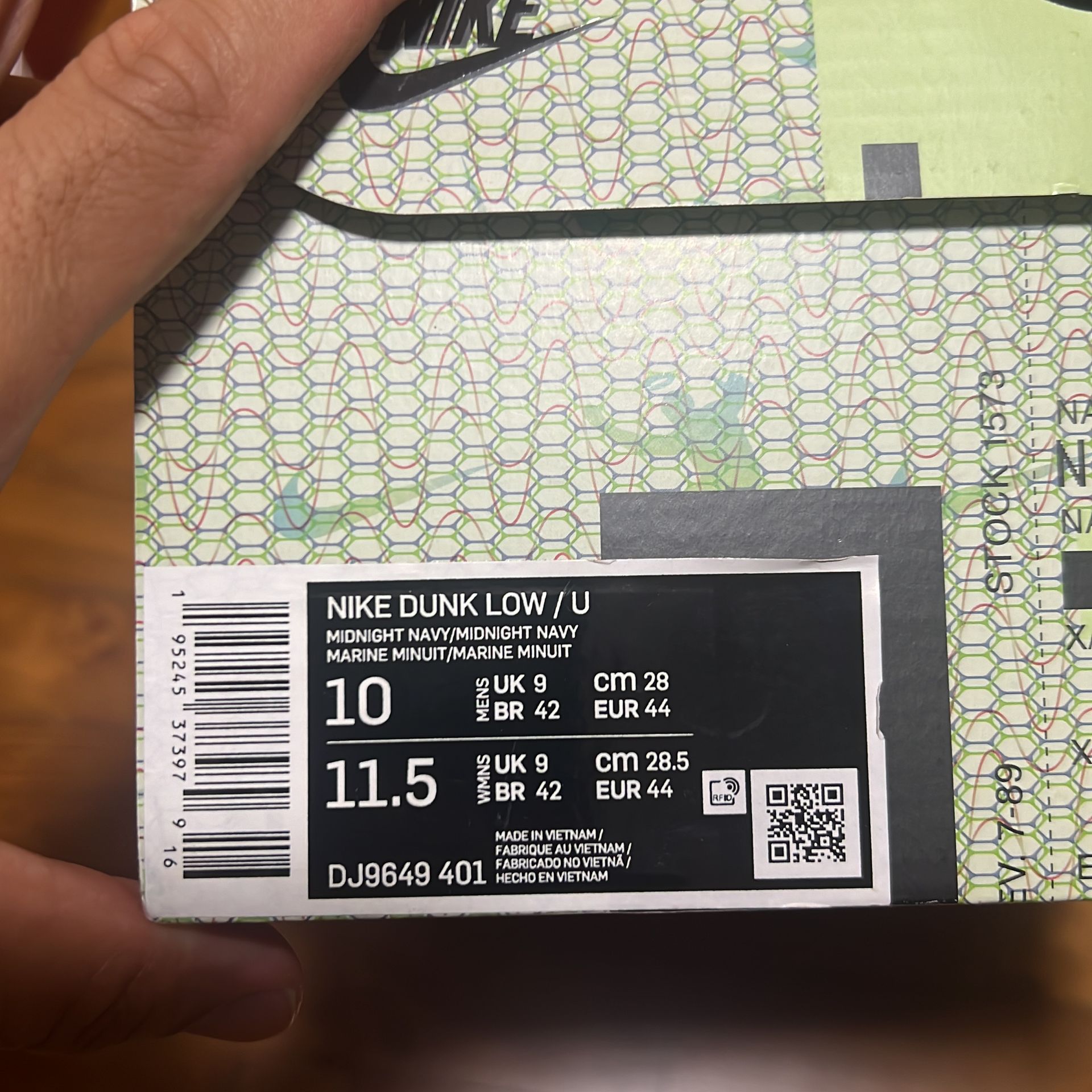 Nike Union LA x Dunk Low 'Passport Pack - Pistachio'