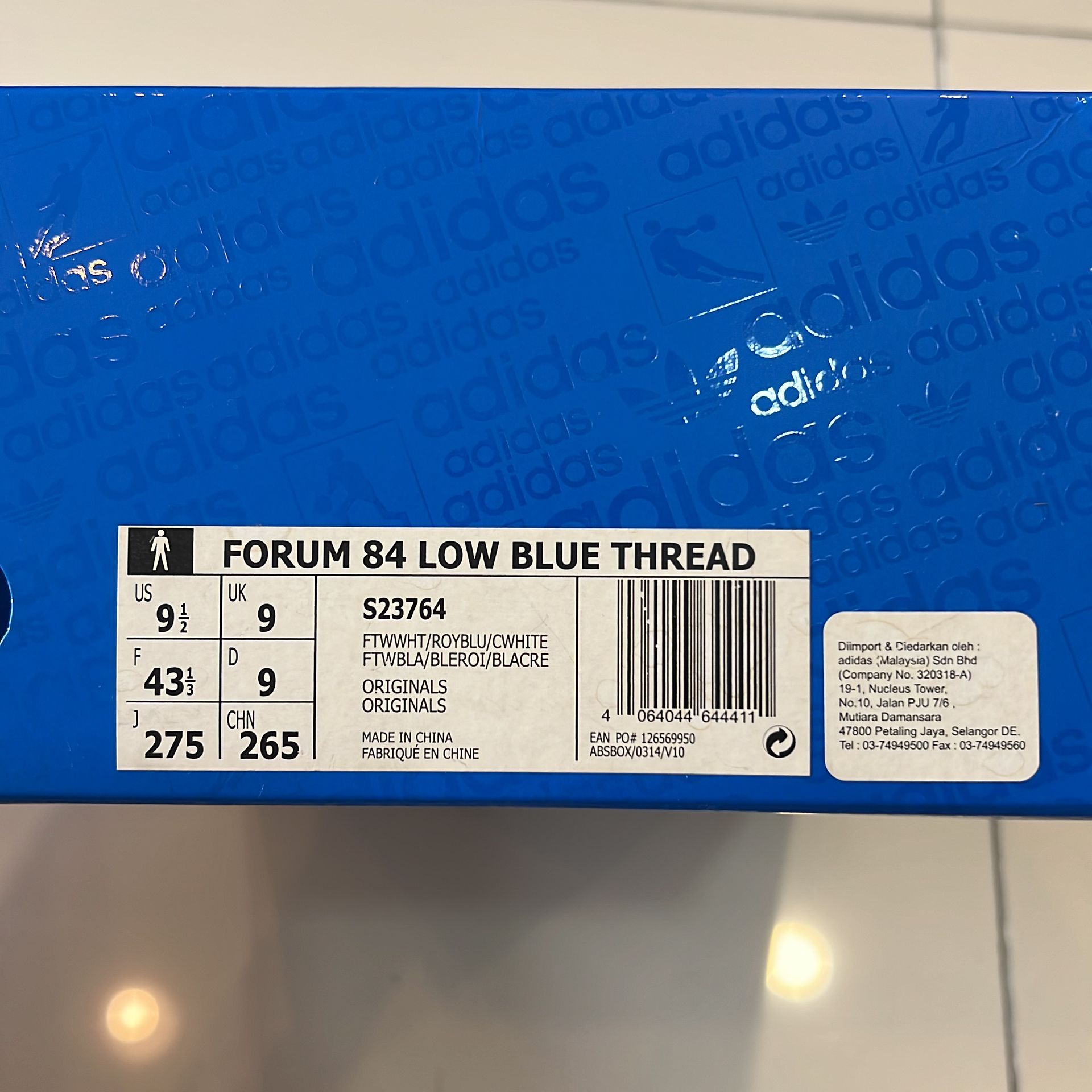 adidas Forum 84 Low OG 'Bright Blue'