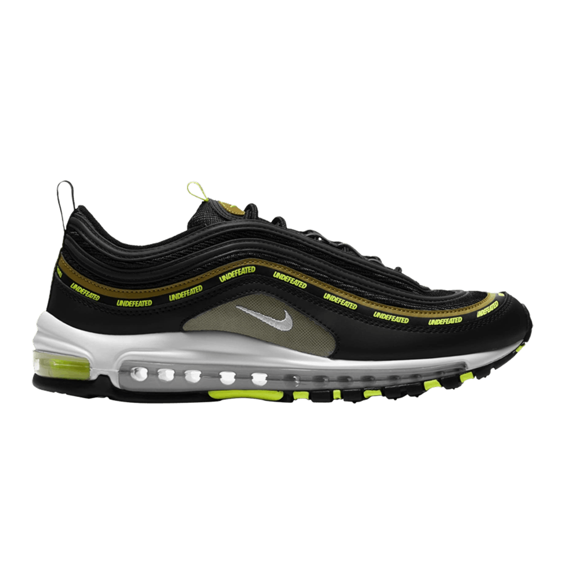 Nike Undefeated x Air Max 97 'Black Volt'