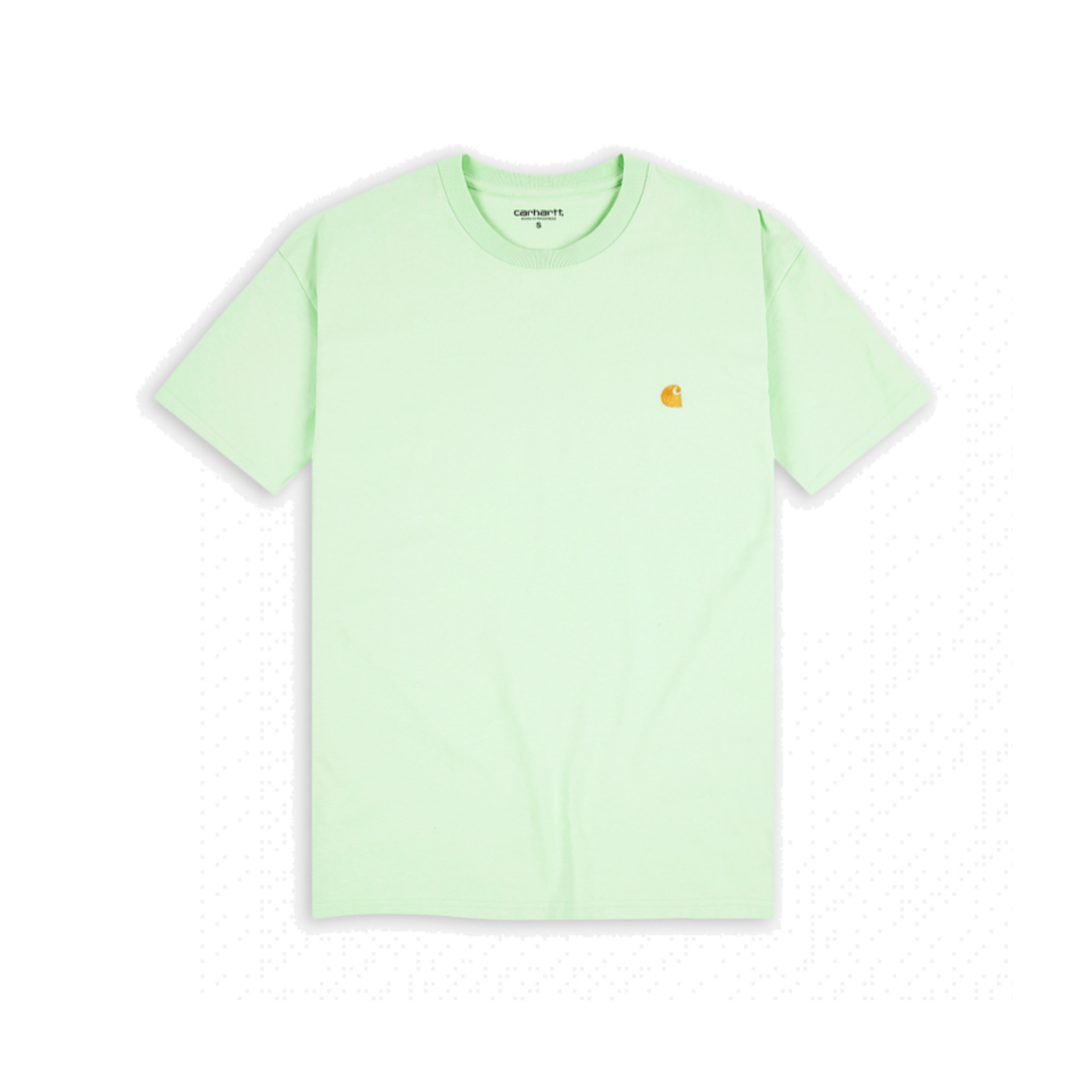 Carhartt WIP Chase S/S Tee 'Pale Spearmint/Gold'
