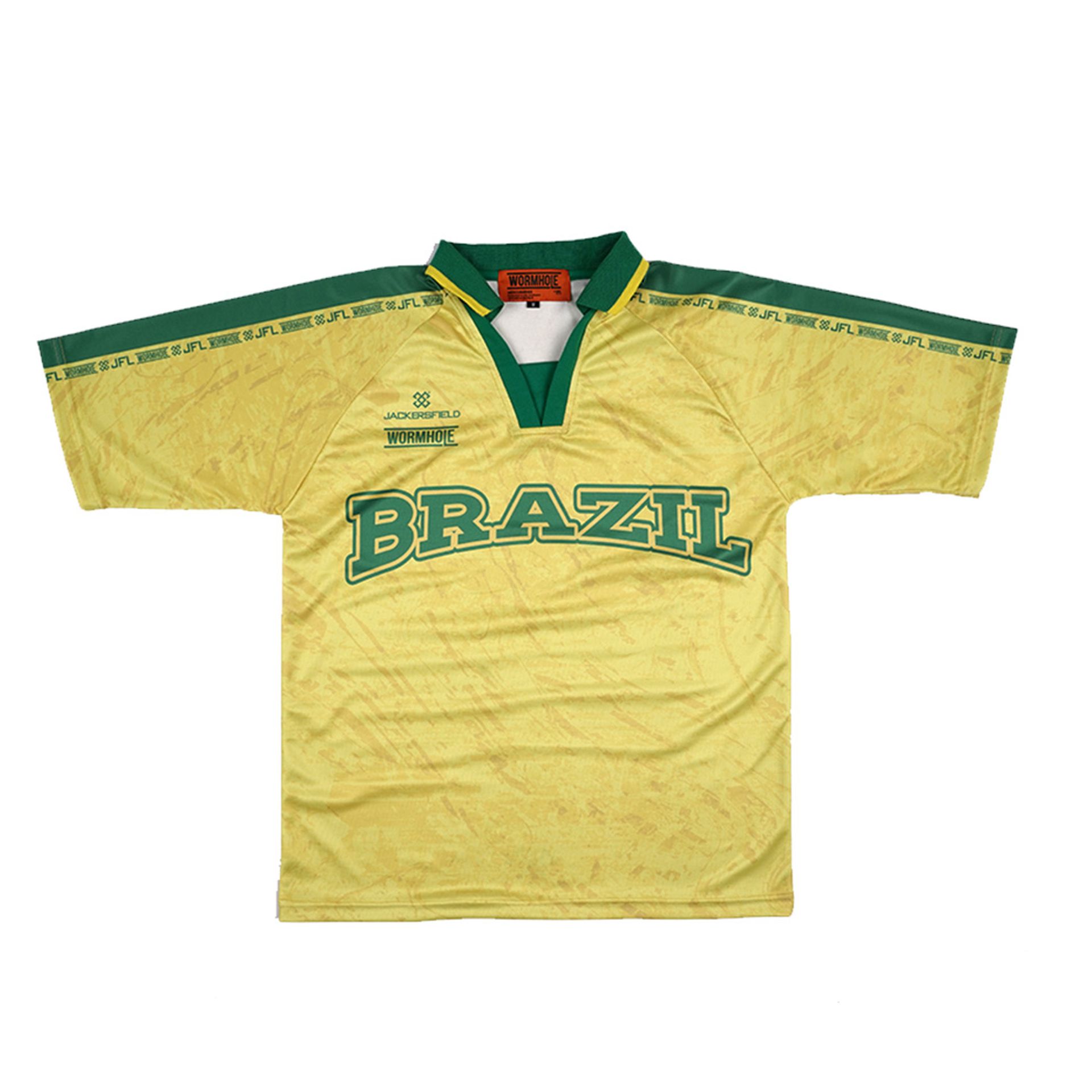 Wormhole Mondial Brazil Home Vintage Jersey