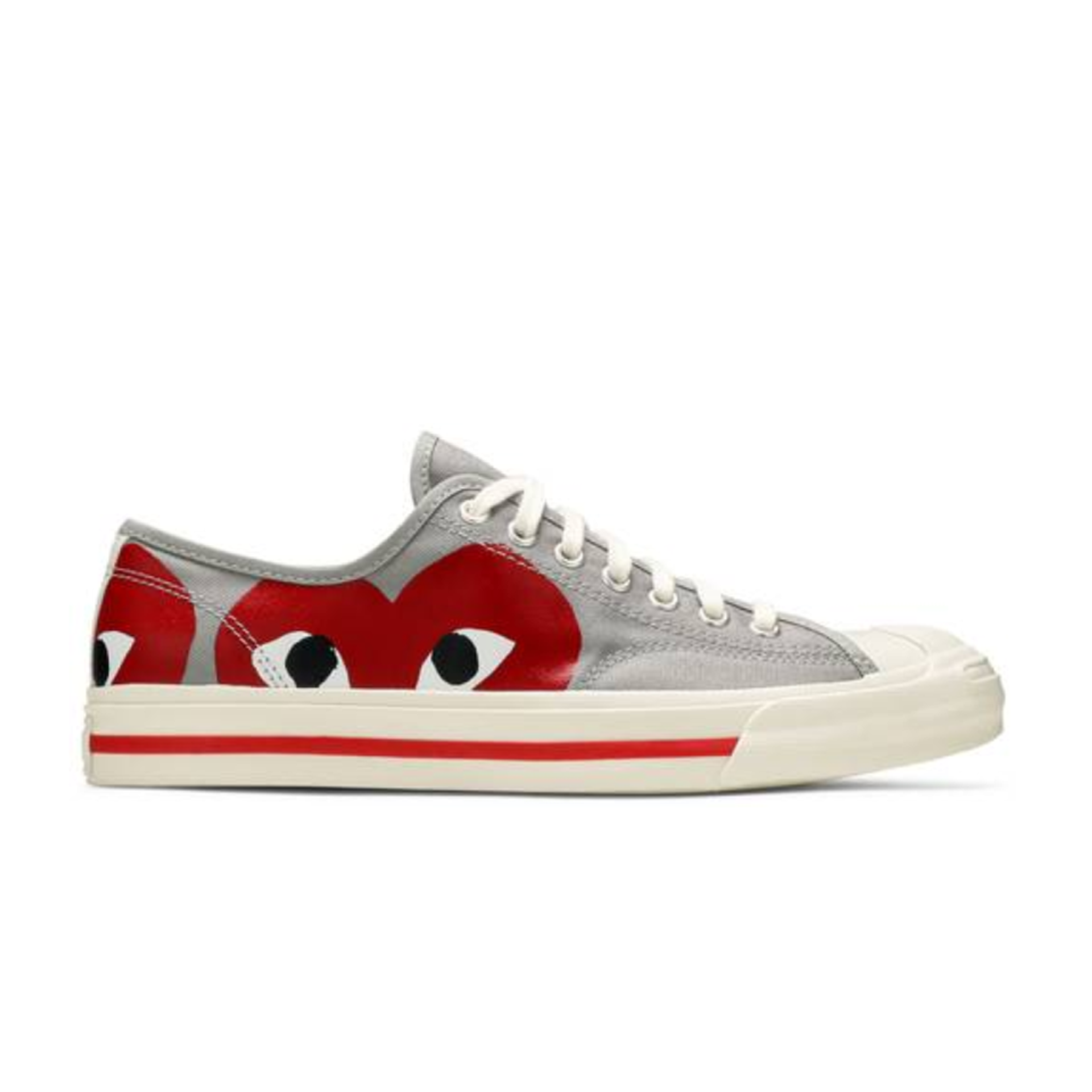 Converse Comme des Garçons PLAY x Jack Purcell 'Drizzle Red'