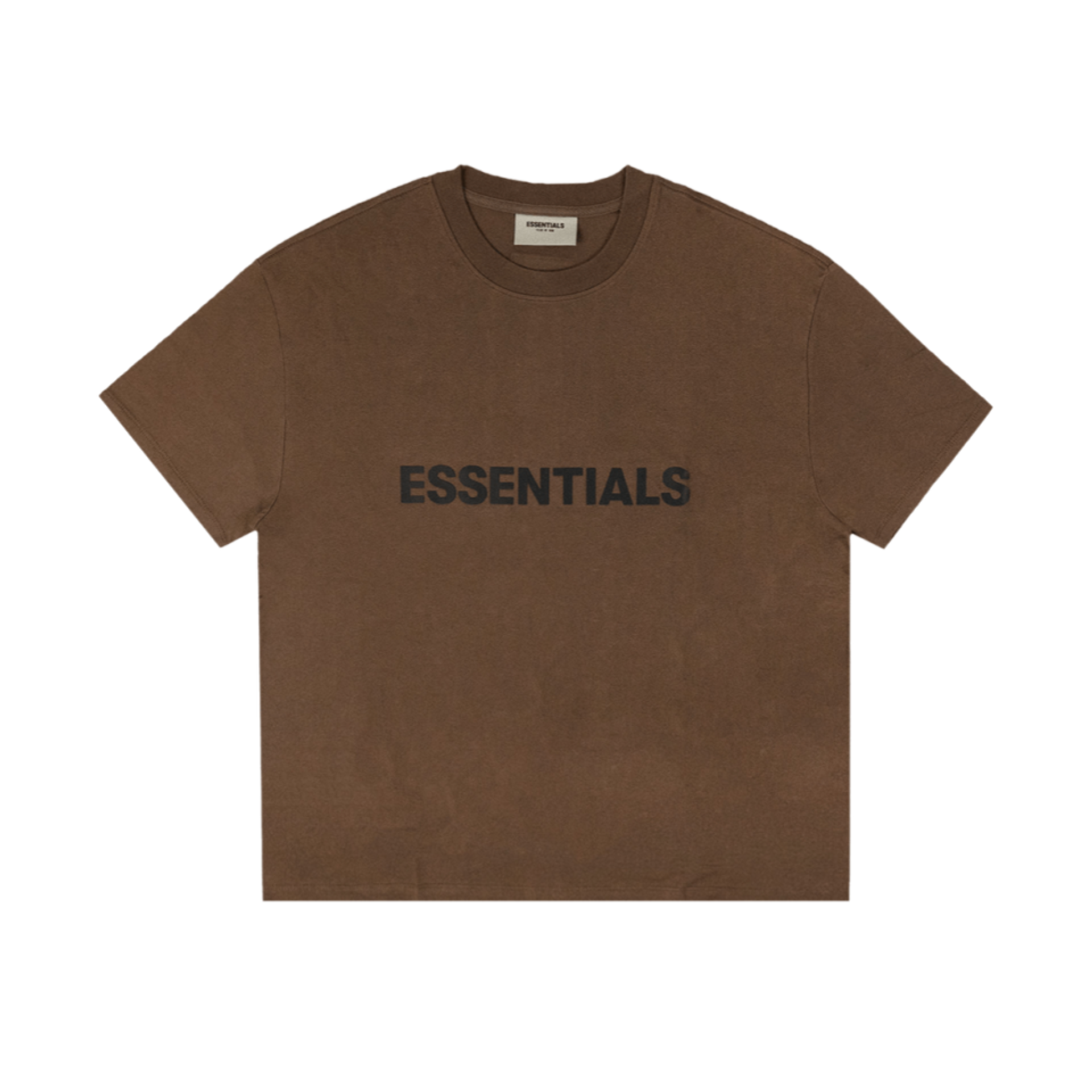 Fear of God Essentials x SSENSE Boxy T-Shirt Applique Logo 'Rain Drum'