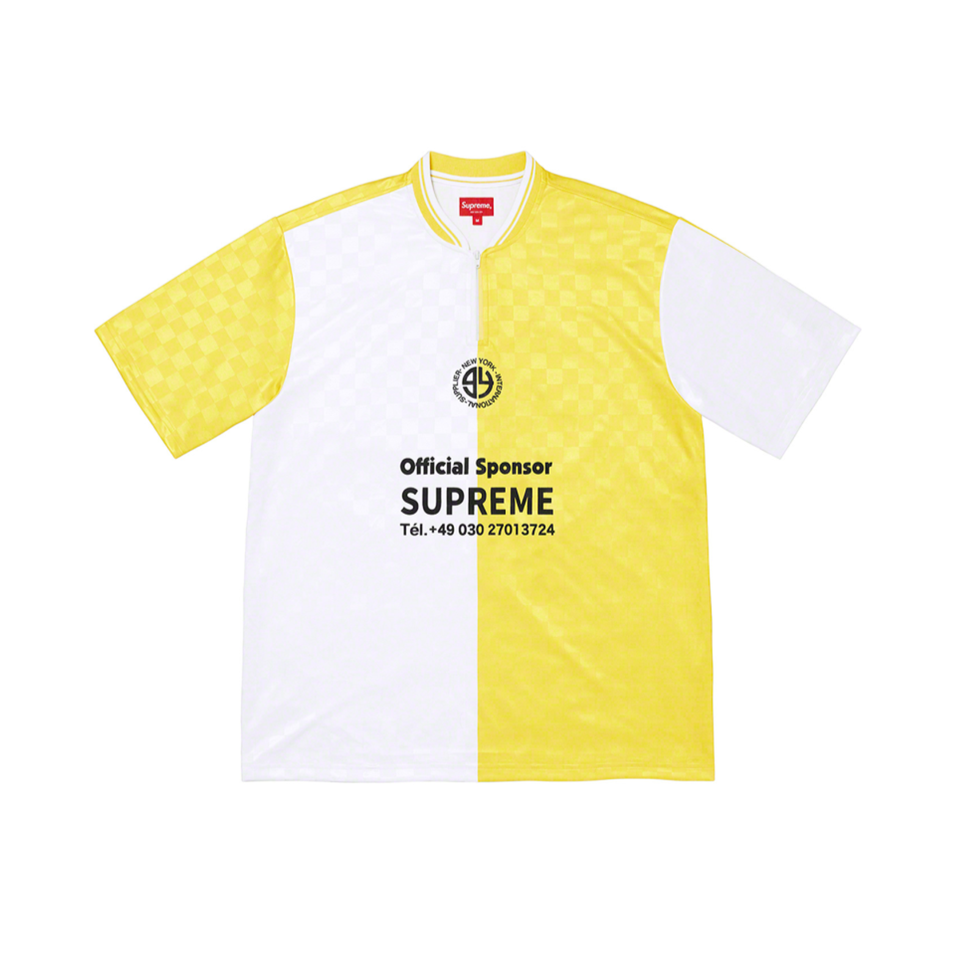 Supreme Split Soccer Jersey 'White'