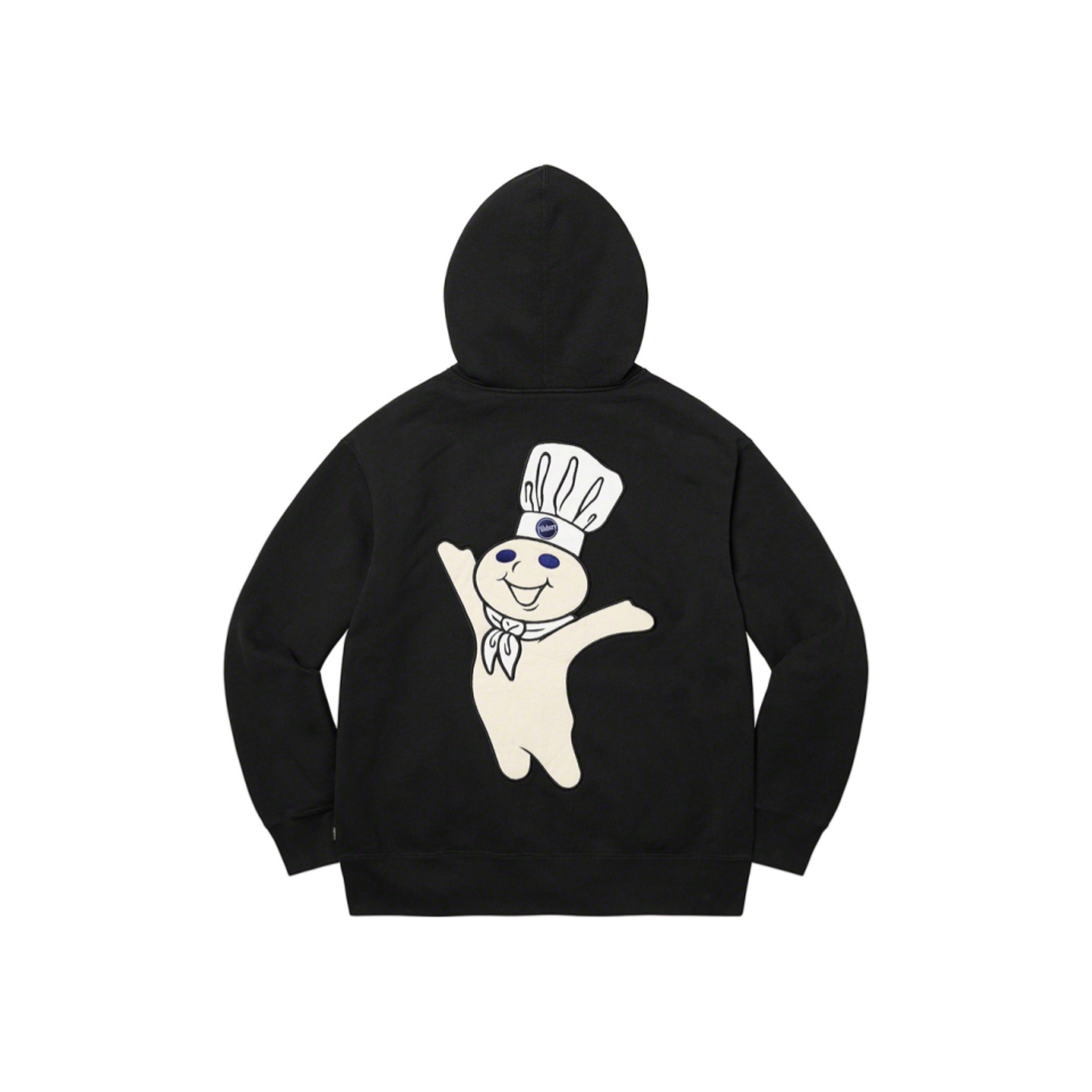 Supreme Doughboy Zip Up Hooded Sweatshirt 'Black'
