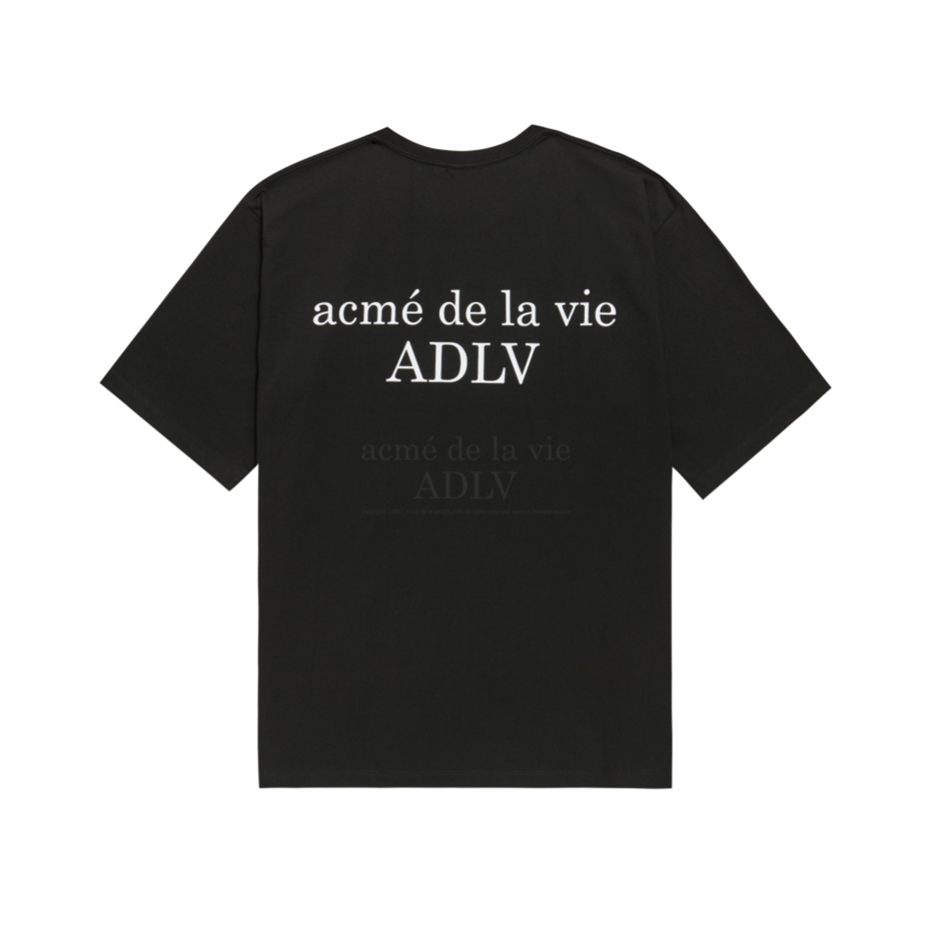 Acme De La Vie Baby Face Short Sleeve T-Shirt Black Candy 