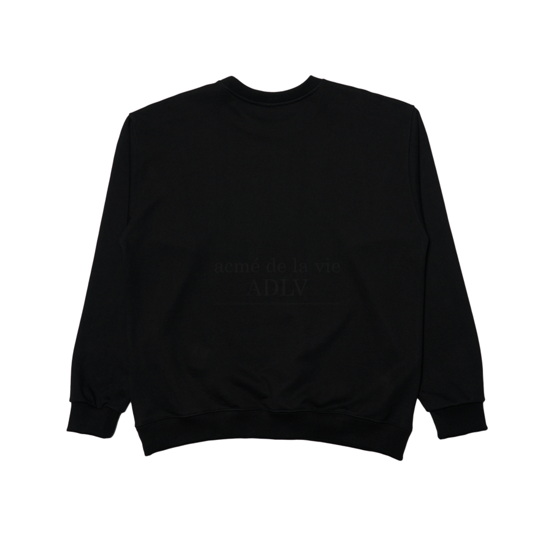 Acme De La Vie Essential Logo Sweatshirt 'Black' - ADLV 21FW SWLEST BLK ...