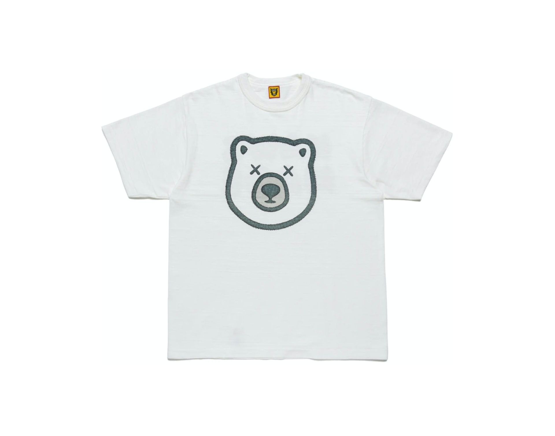KAWS x Human Made #5 'Bear' Tee White - KHM5BTW | Ox Street
