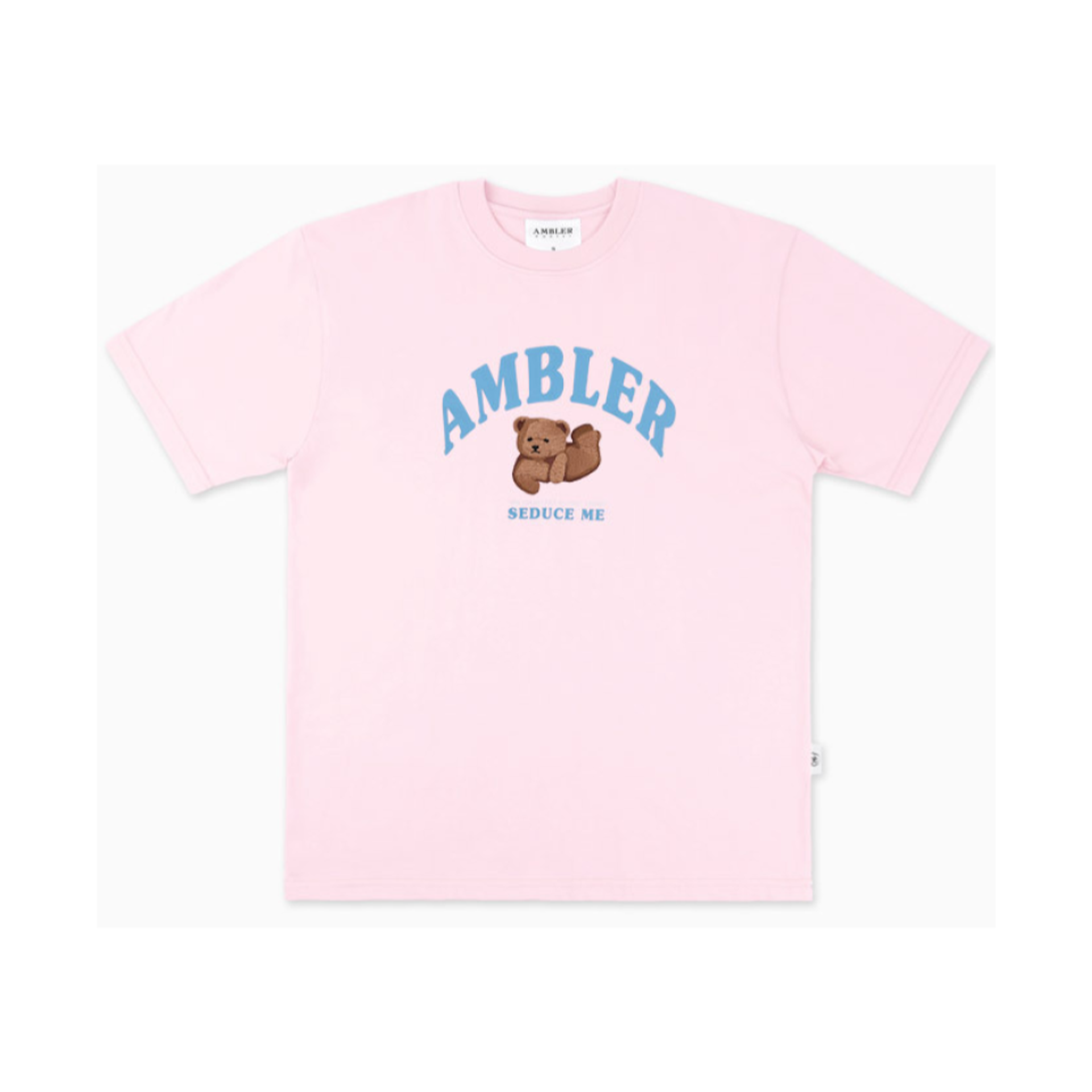 Ambler Sliding Bear Overfit Short Sleeve T-Shirt 'Pink'