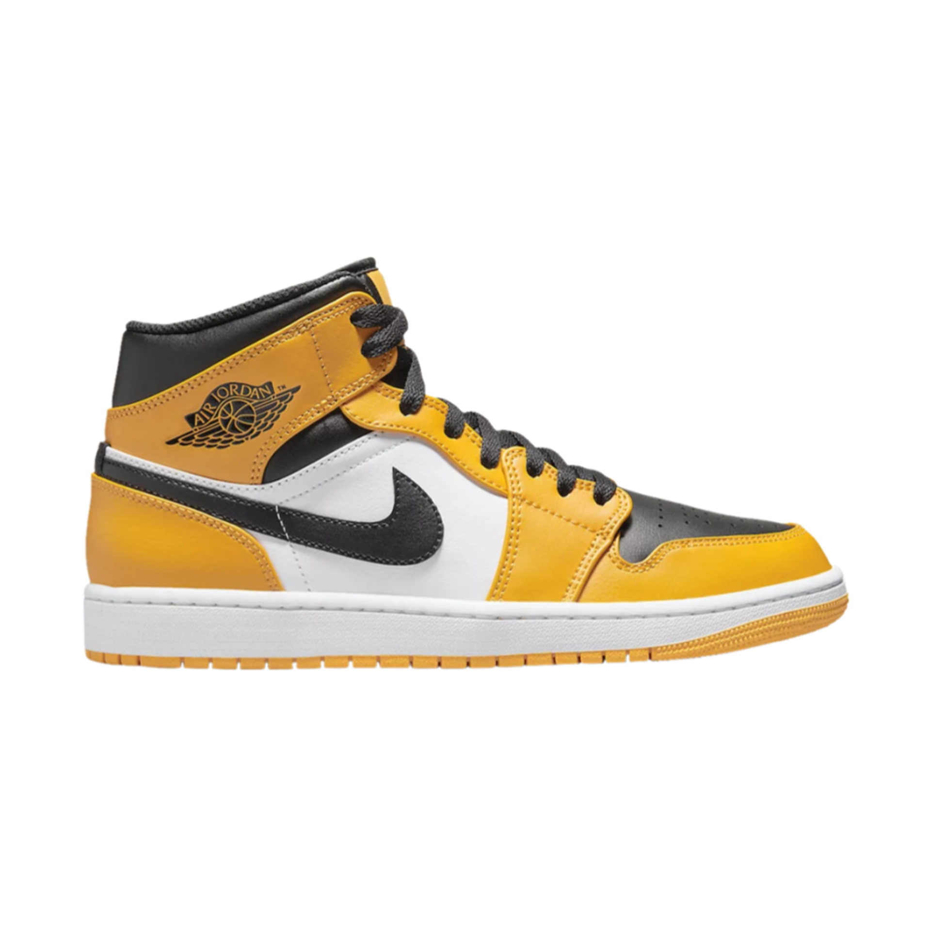 Air Jordan 1 Mid 'Reverse Yellow Toe' - 554724 701 | Ox Street