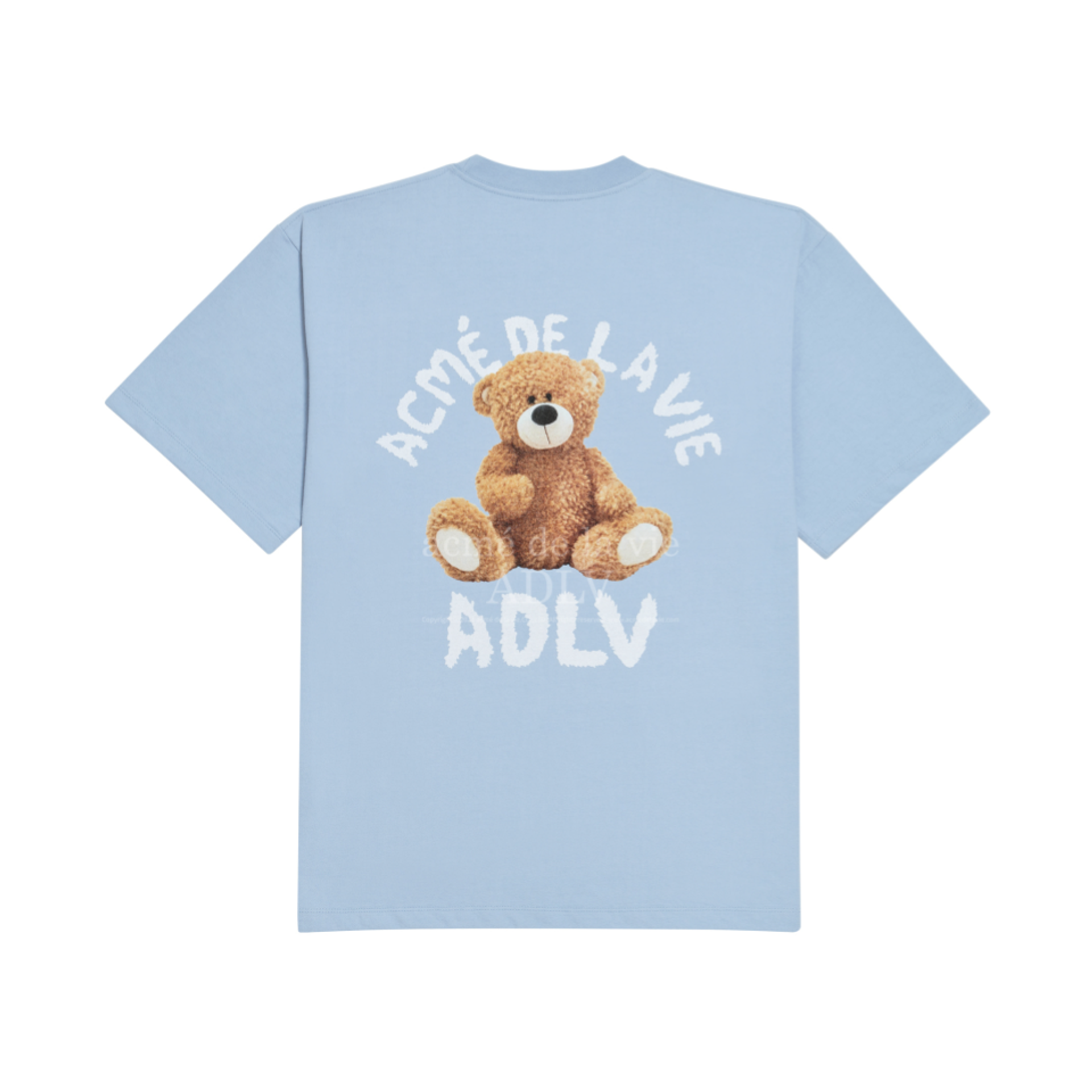 Acme De La Vie Teddy Bear (Bear Doll) Short Sleeve T-Shirt 'Sky Blue'