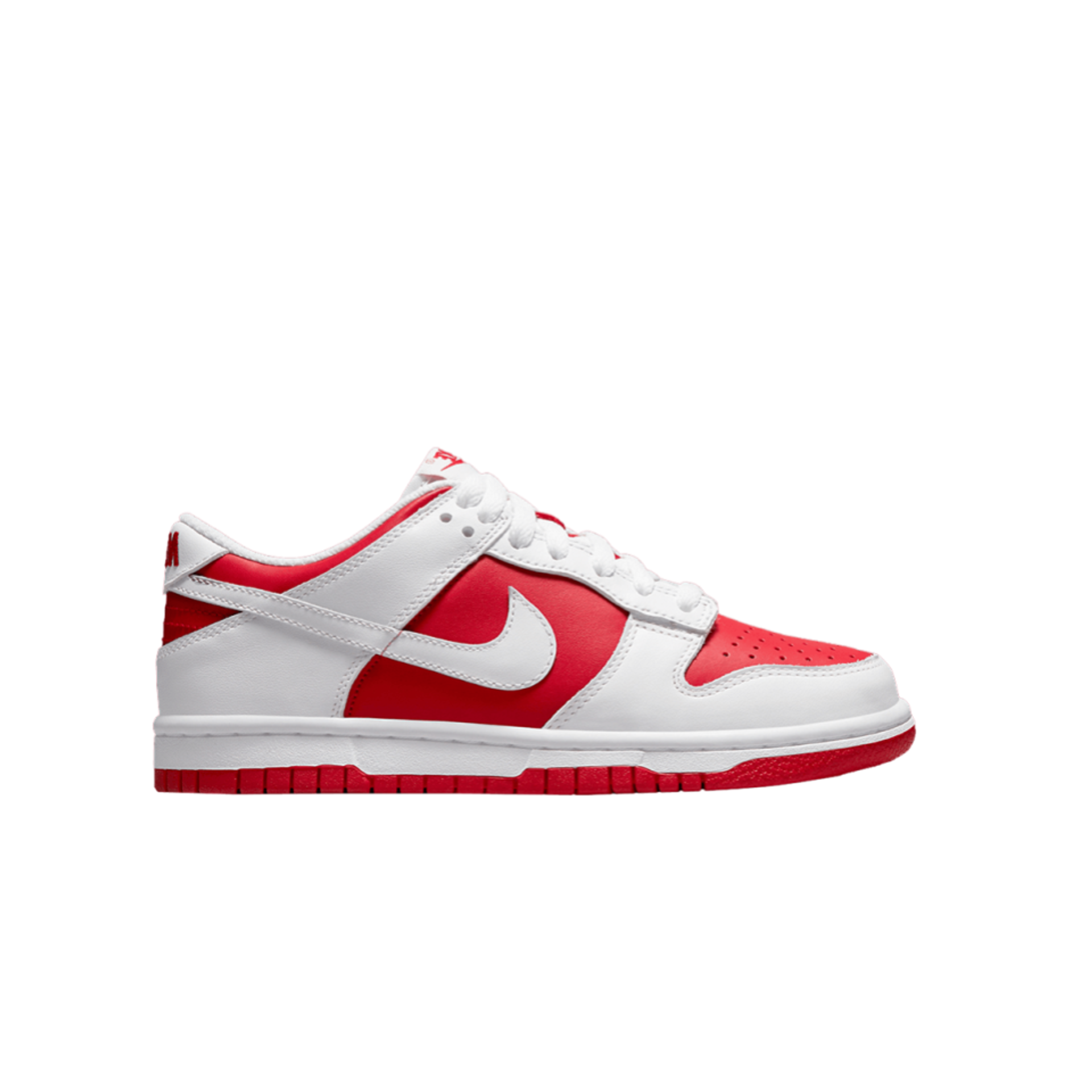 Nike Dunk Low GS 'White University Red'