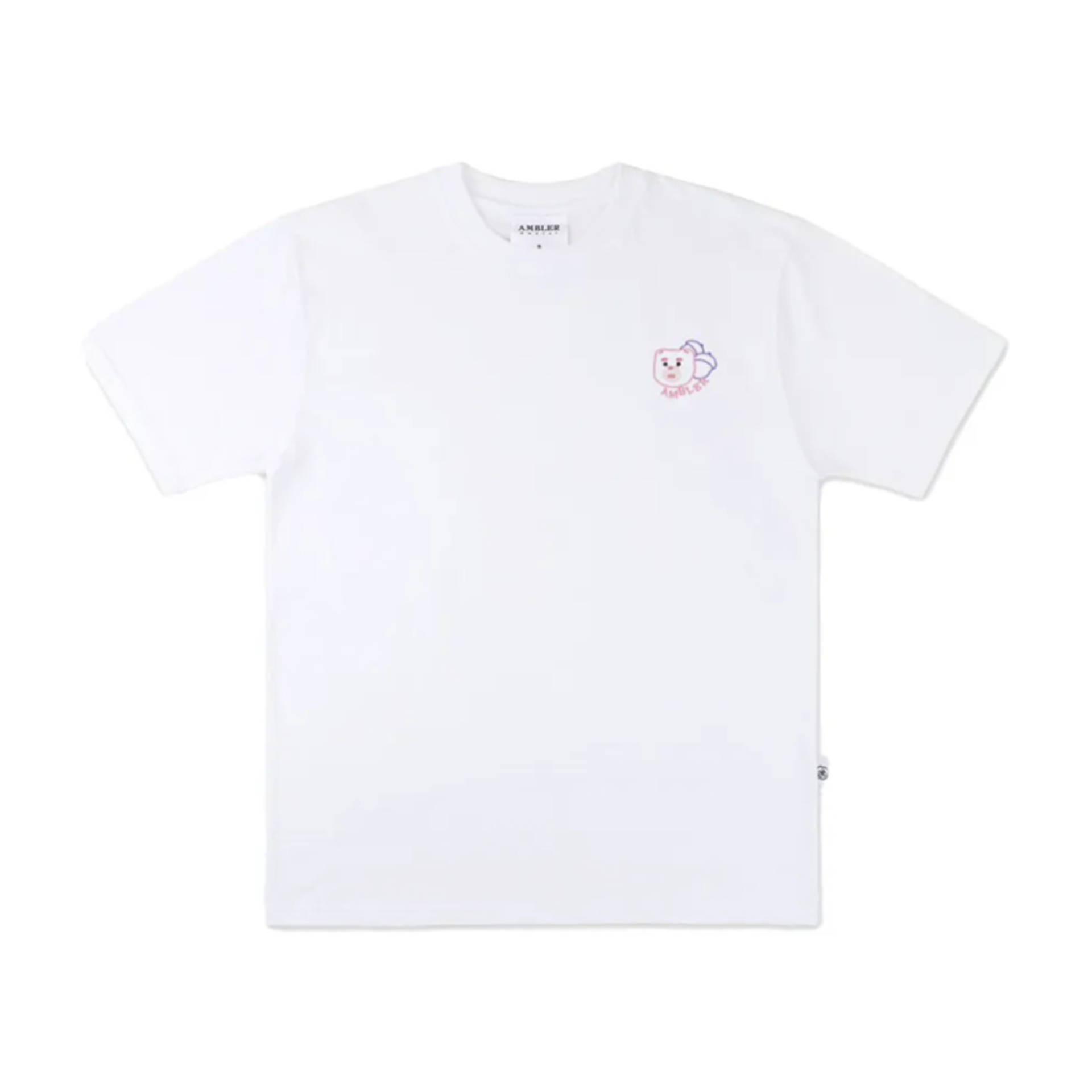 AMBLER x Bellygom How Tall Are You T-shirt 'White'