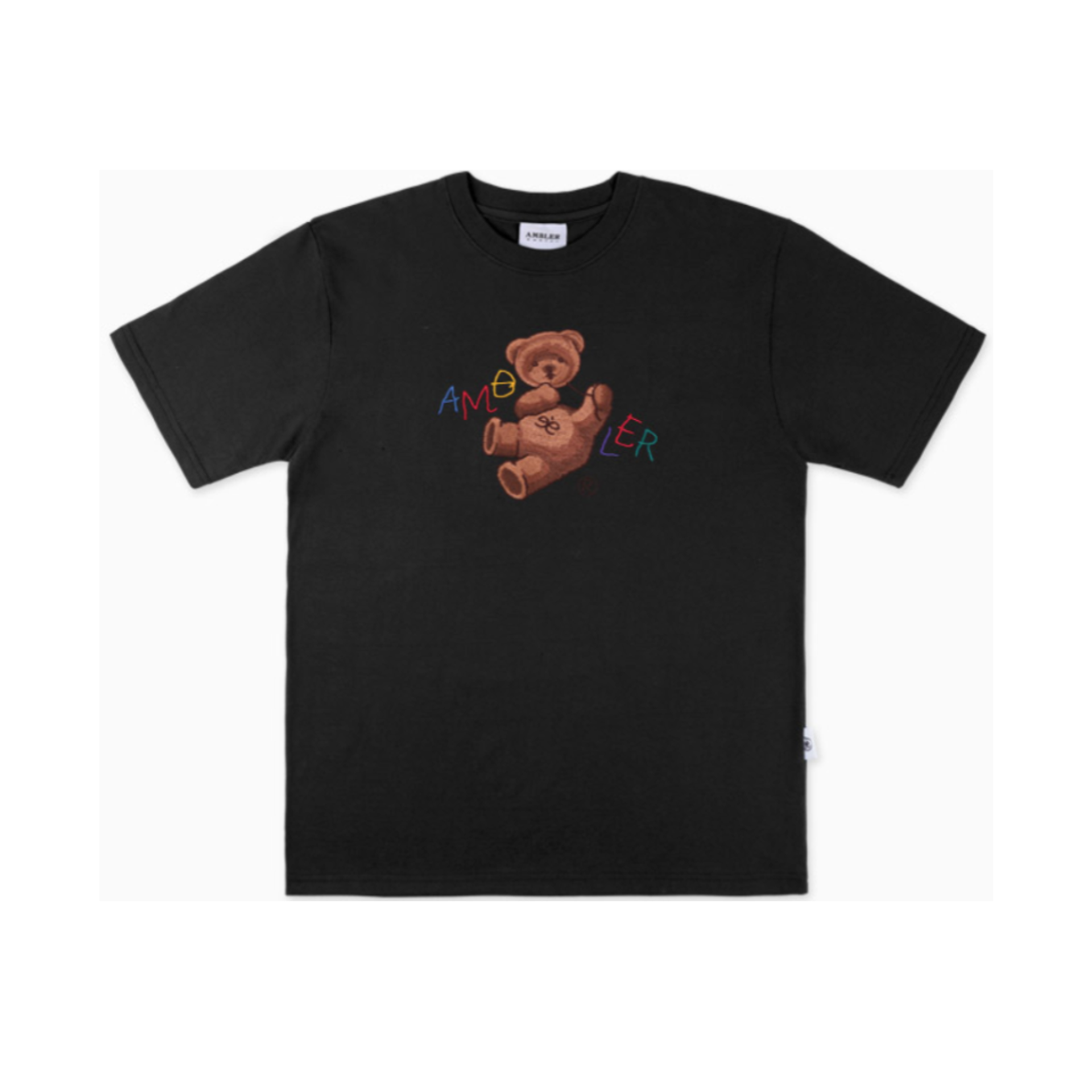 Ambler Balloon Bear Overfit Short Sleeve T-shirt 'Black'