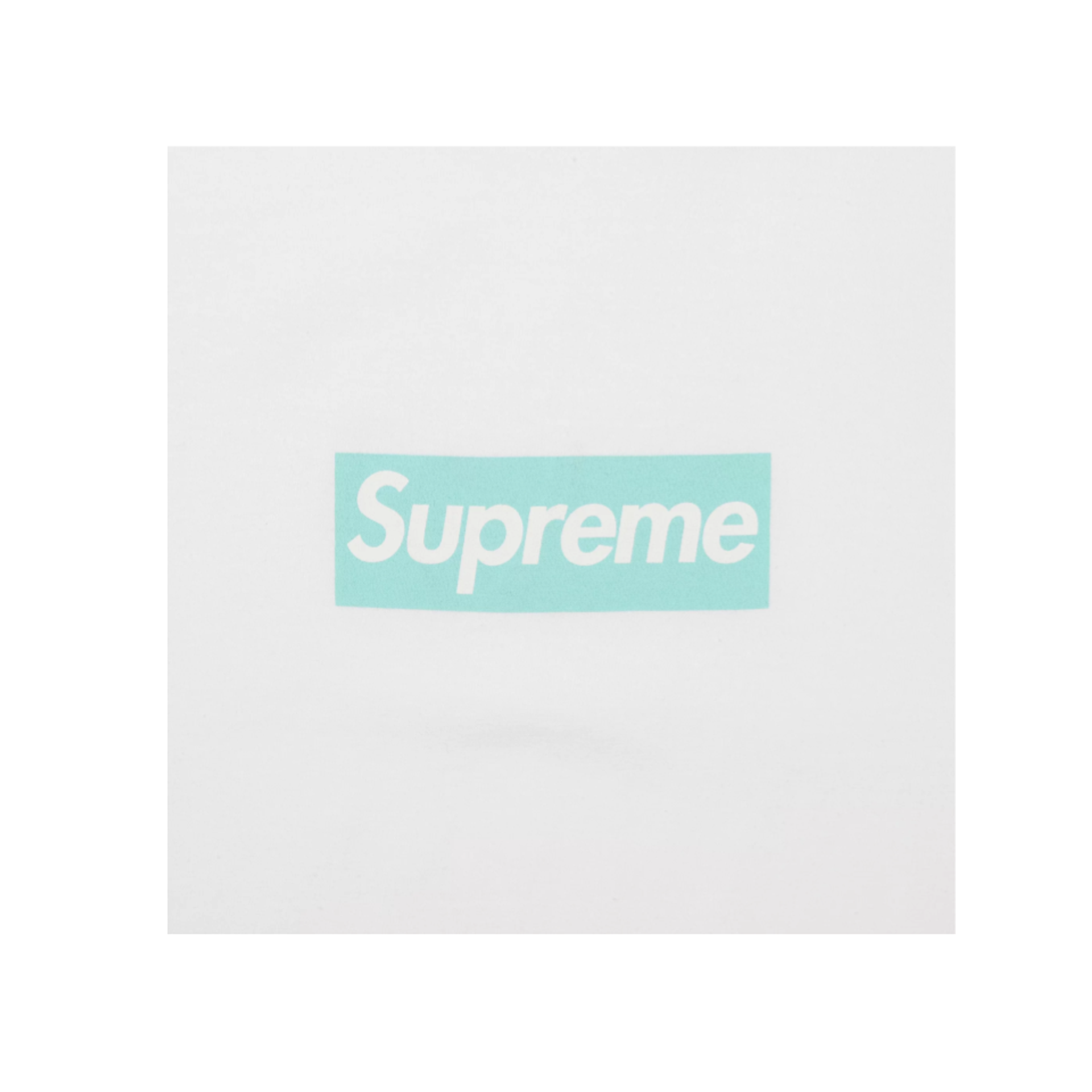 Supreme x Tiffany & Co. Box Logo Tee 'White'