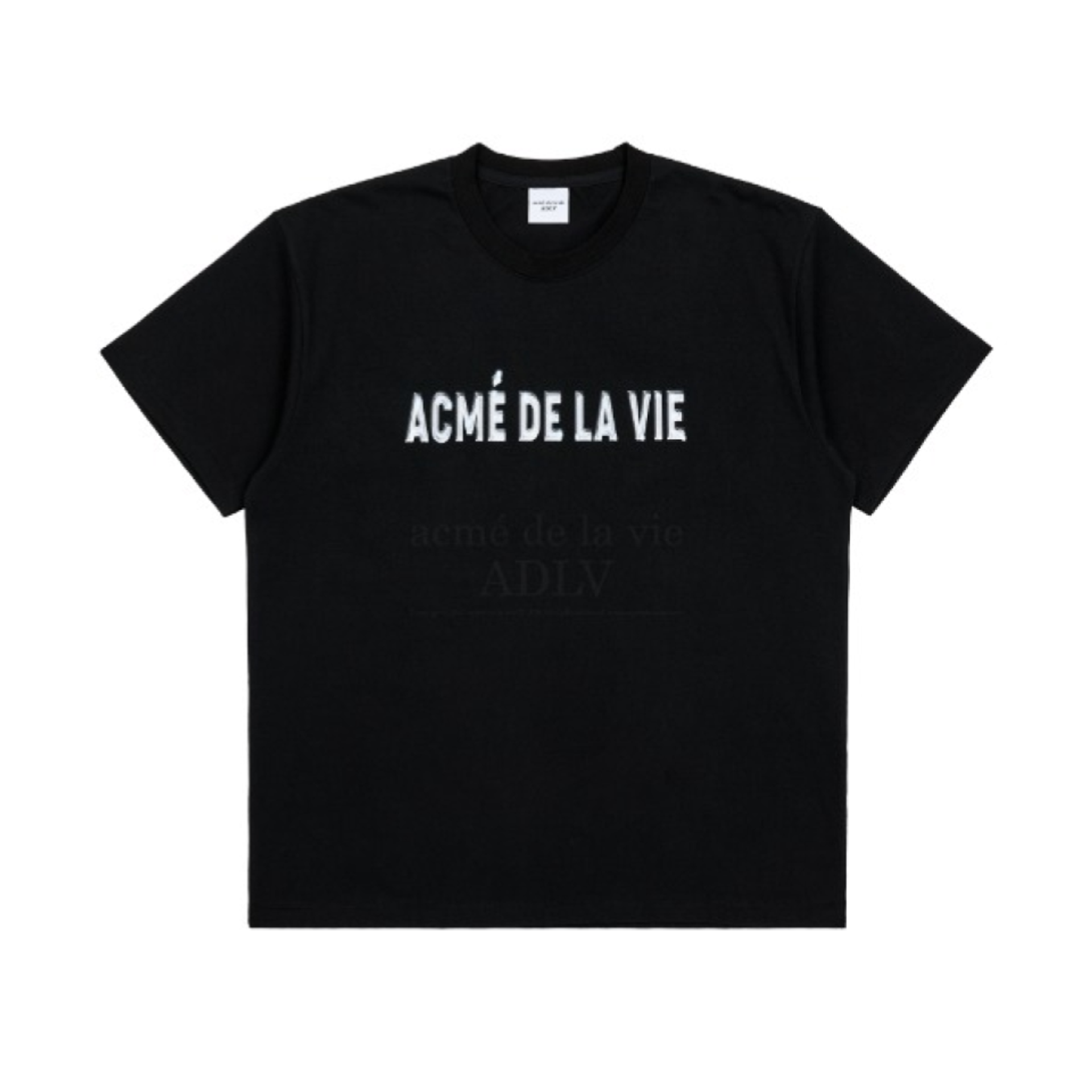 Acme De La Vie 3D Chrome Logo Short Sleeve T-Shirt 'Black'