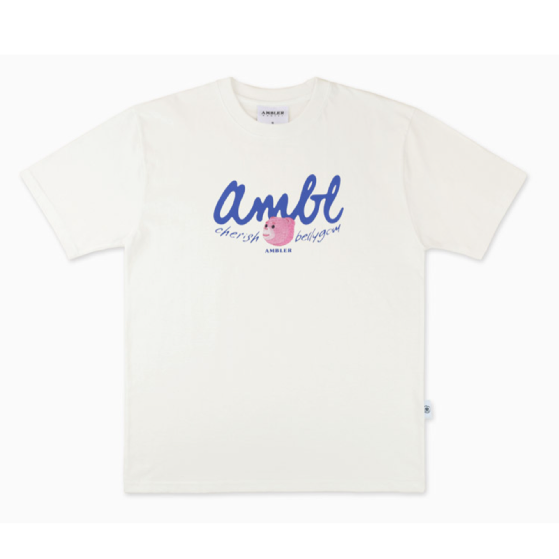 AMBLER x Bellygom Cherish Belly T-shirt 'Cream'