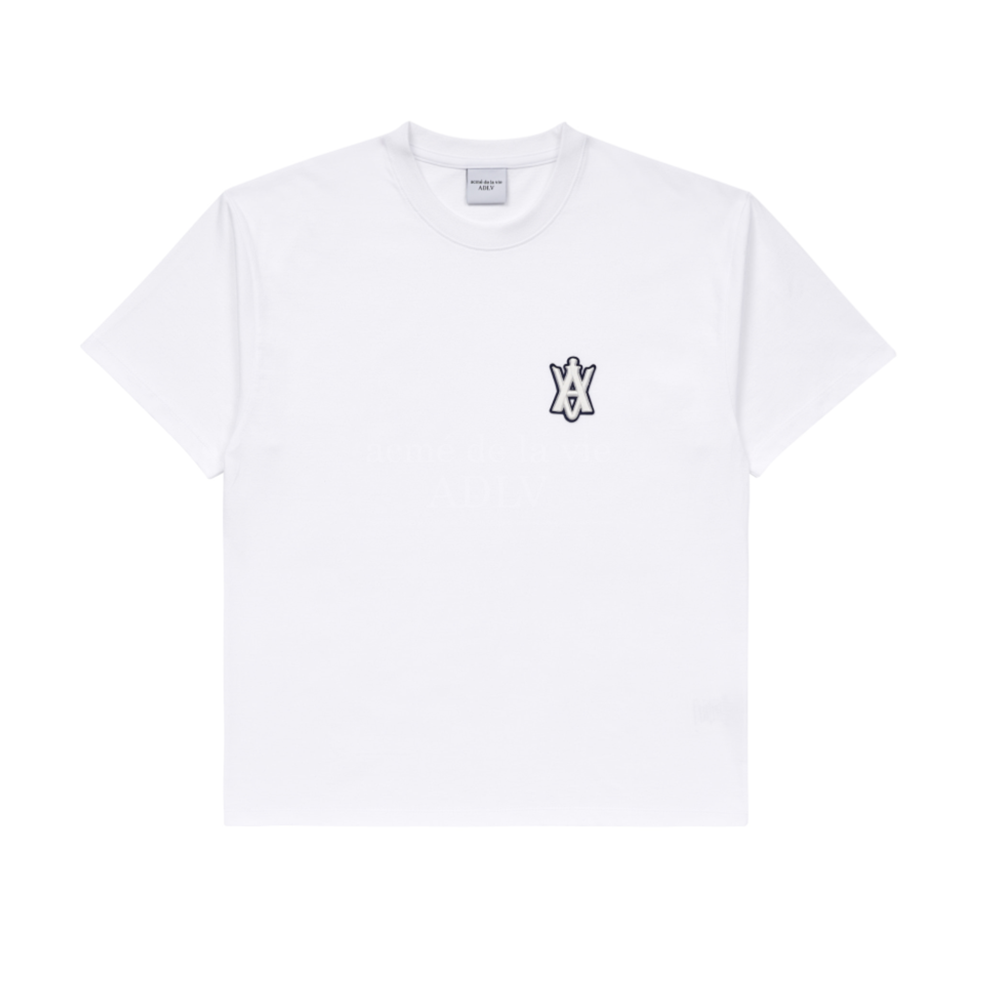 Acme De La Vie x LISA A Logo Emblem Patch Short Sleeve T-Shirt 'White' 