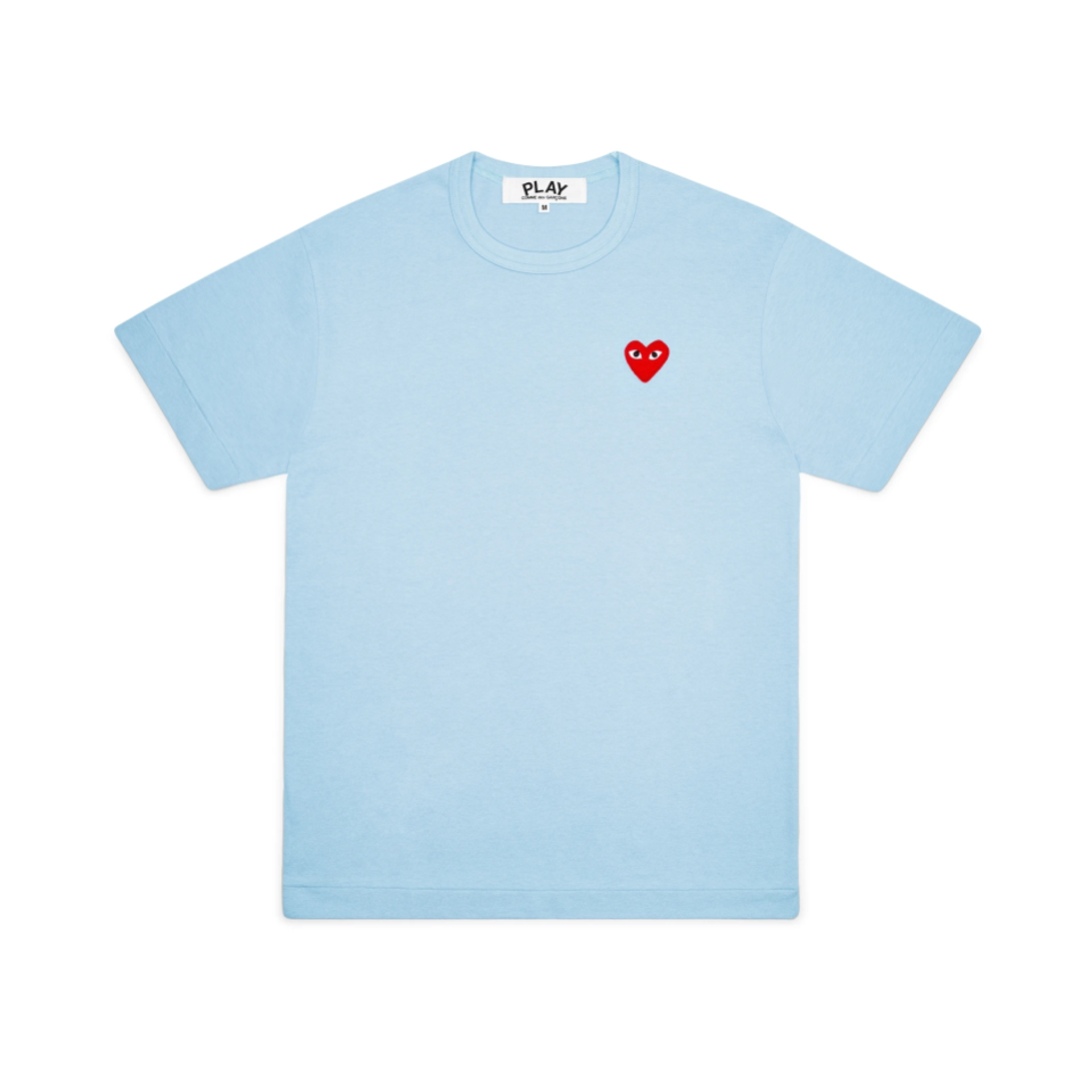 PLAY Comme des Garcons Red Heart T-Shirt Blue (Men's)