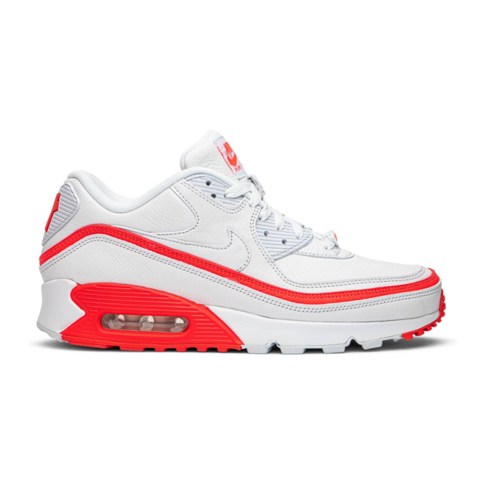 Nike Undefeated x Air Max 90 'White Solar Red'