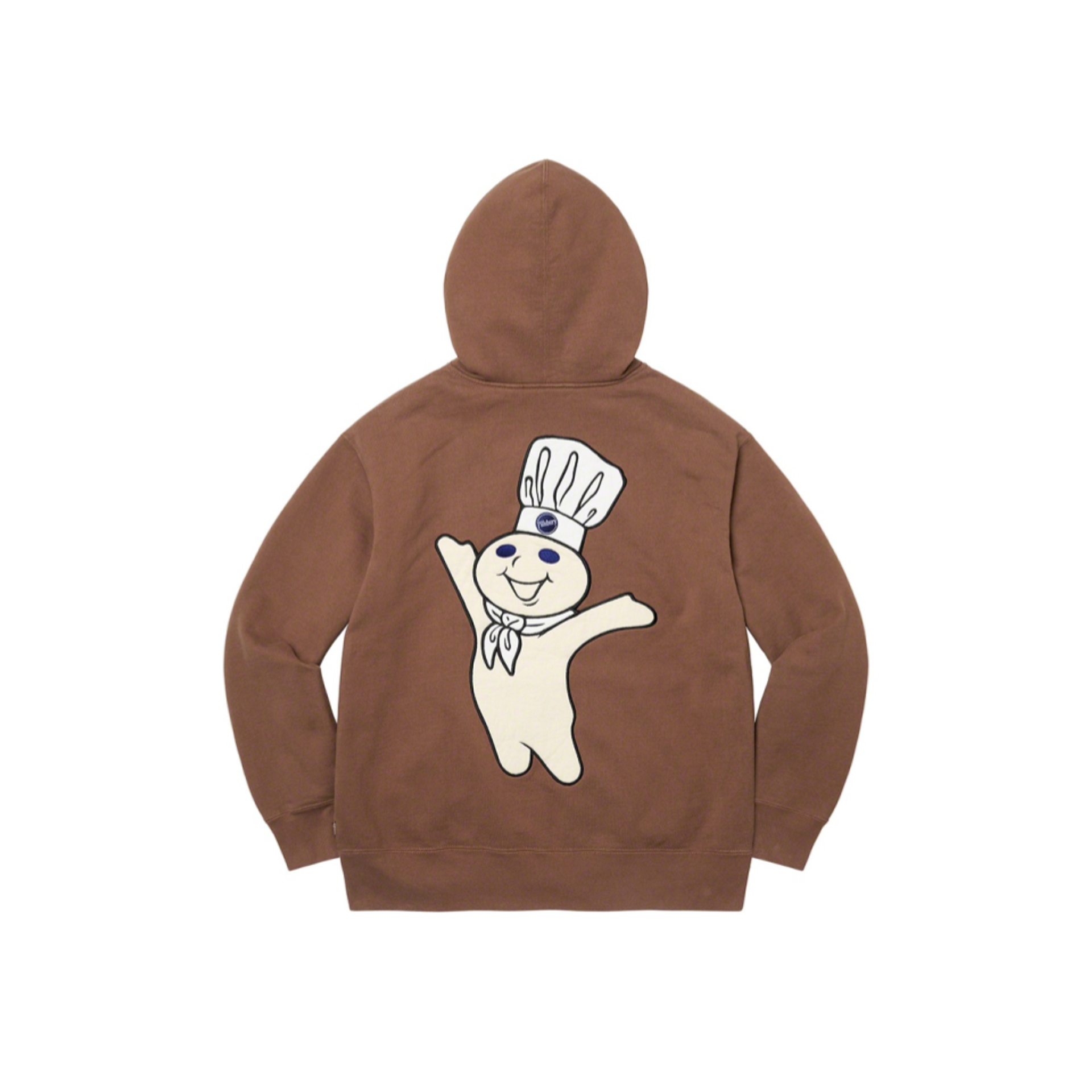Supreme Doughboy Zip Up Hooded Sweatshirt 'Brown'