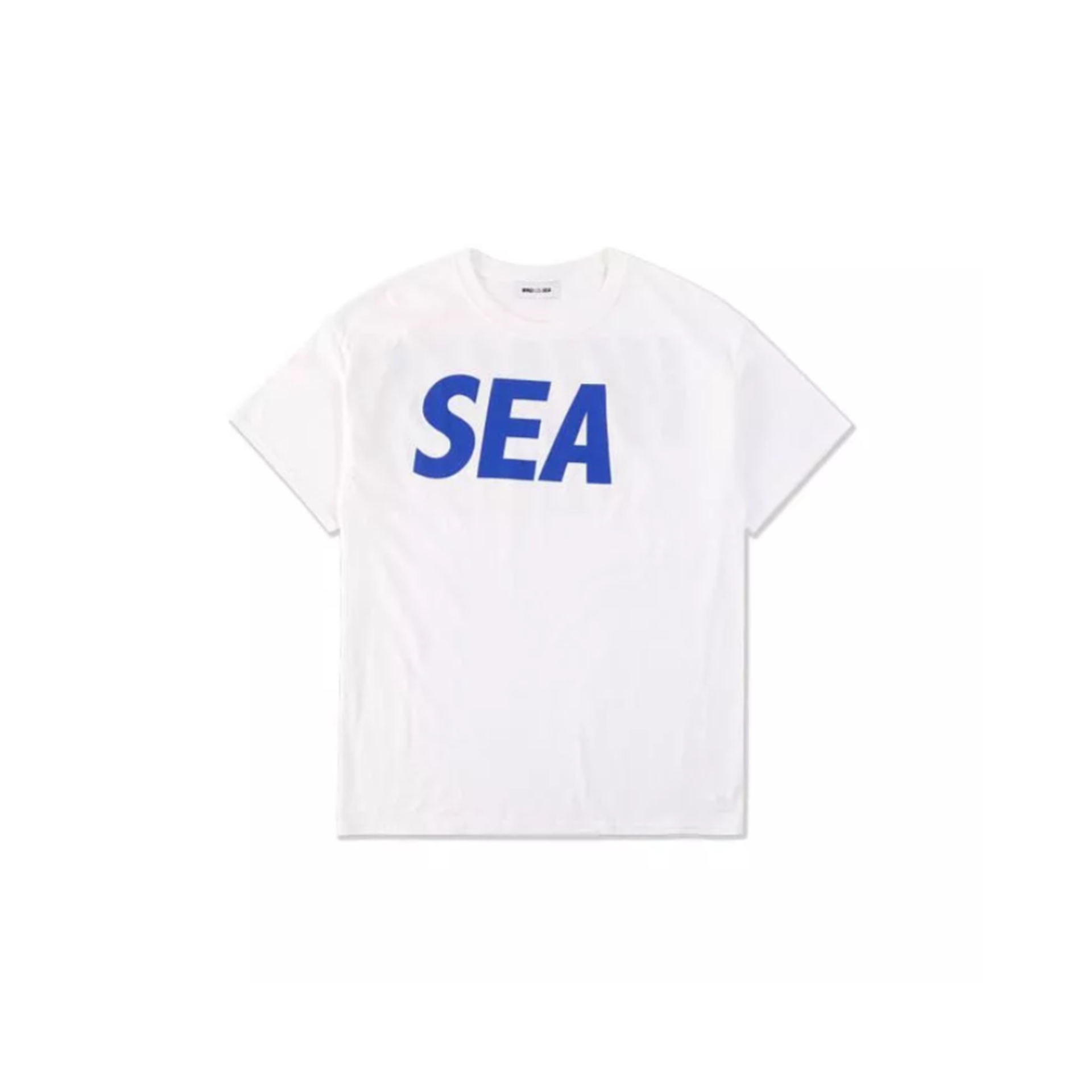 Wind and Sea Big Sea Logo T-Shirt 'White Blue'