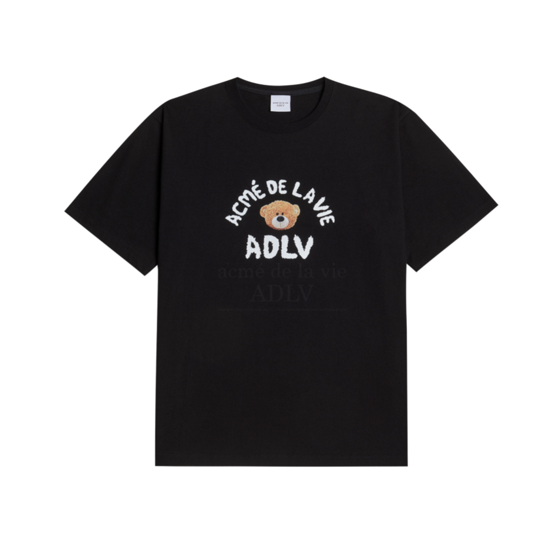 Acme De La Vie Teddy Bear (Bear Doll) Short Sleeve T-Shirt Black 