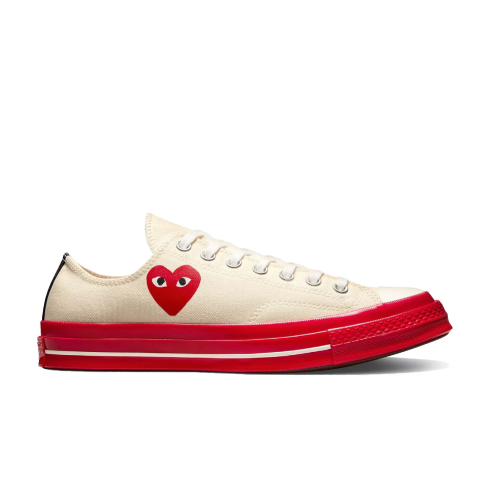 Converse Comme des Garcons PLAY x Chuck Taylor All Star 70 'Egret Red Midsole'