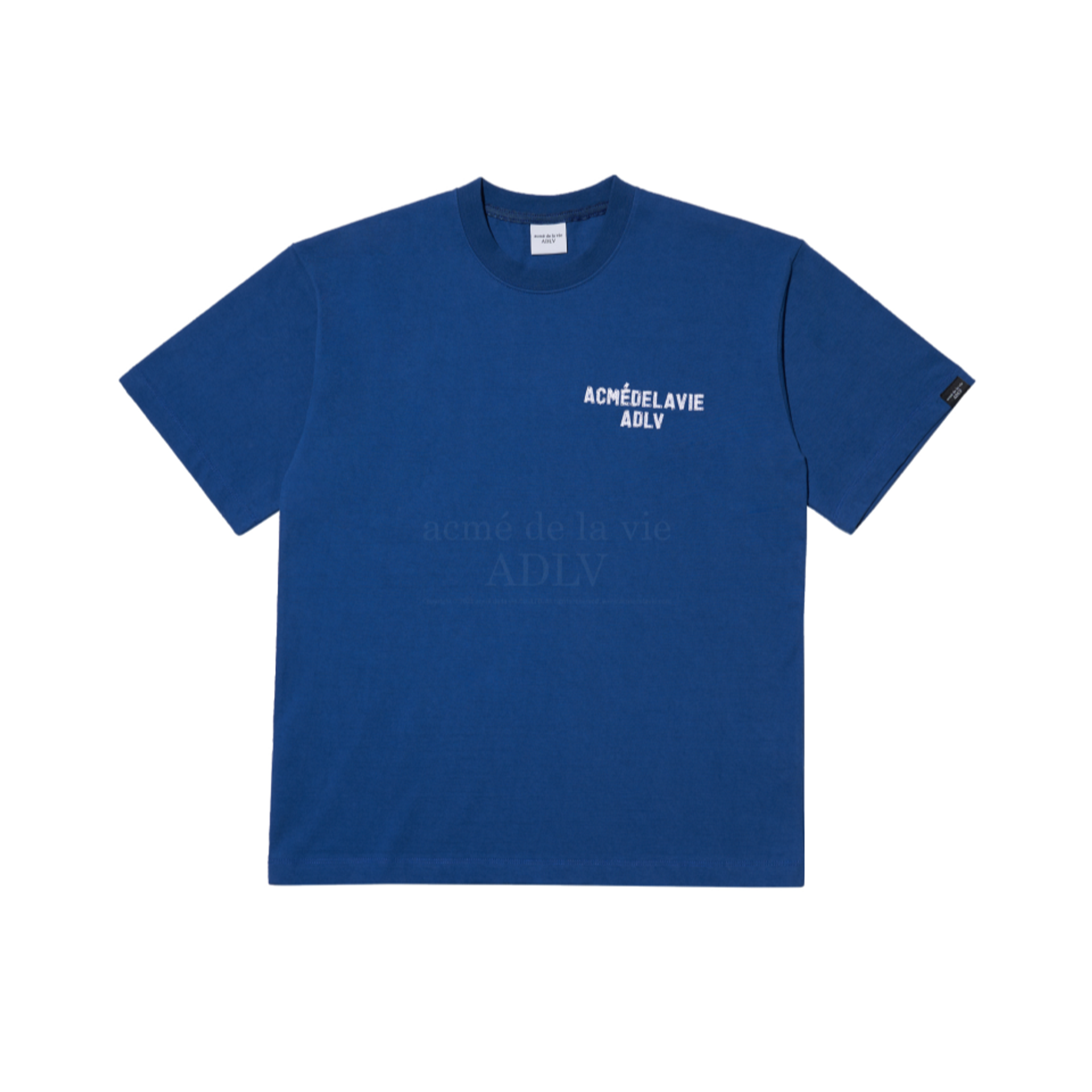 Acme De La Vie Stitch Embroidered Short Sleeve T-shirt 'Blue'