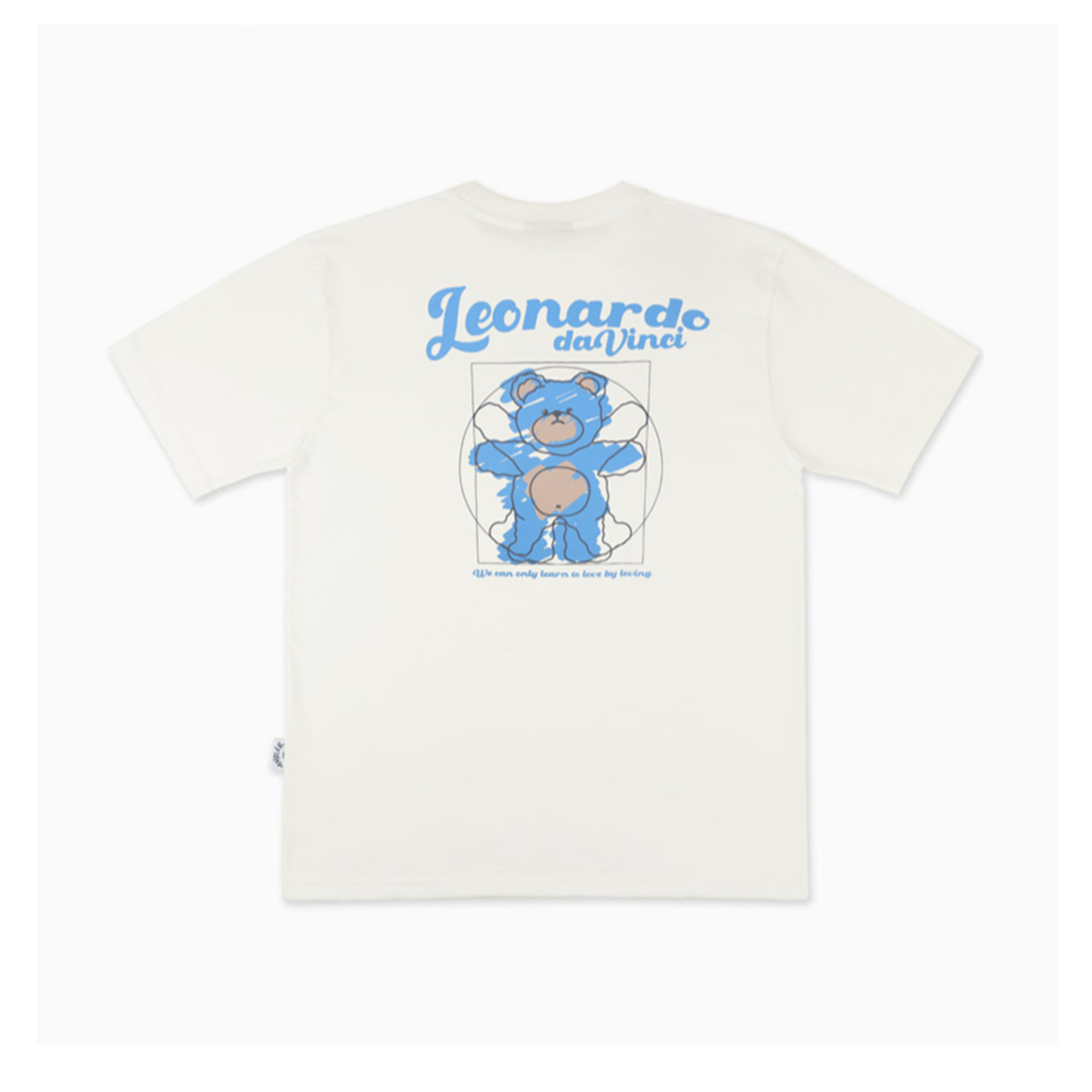 AMBLER Davinci Bear T-shirt 'Cream'