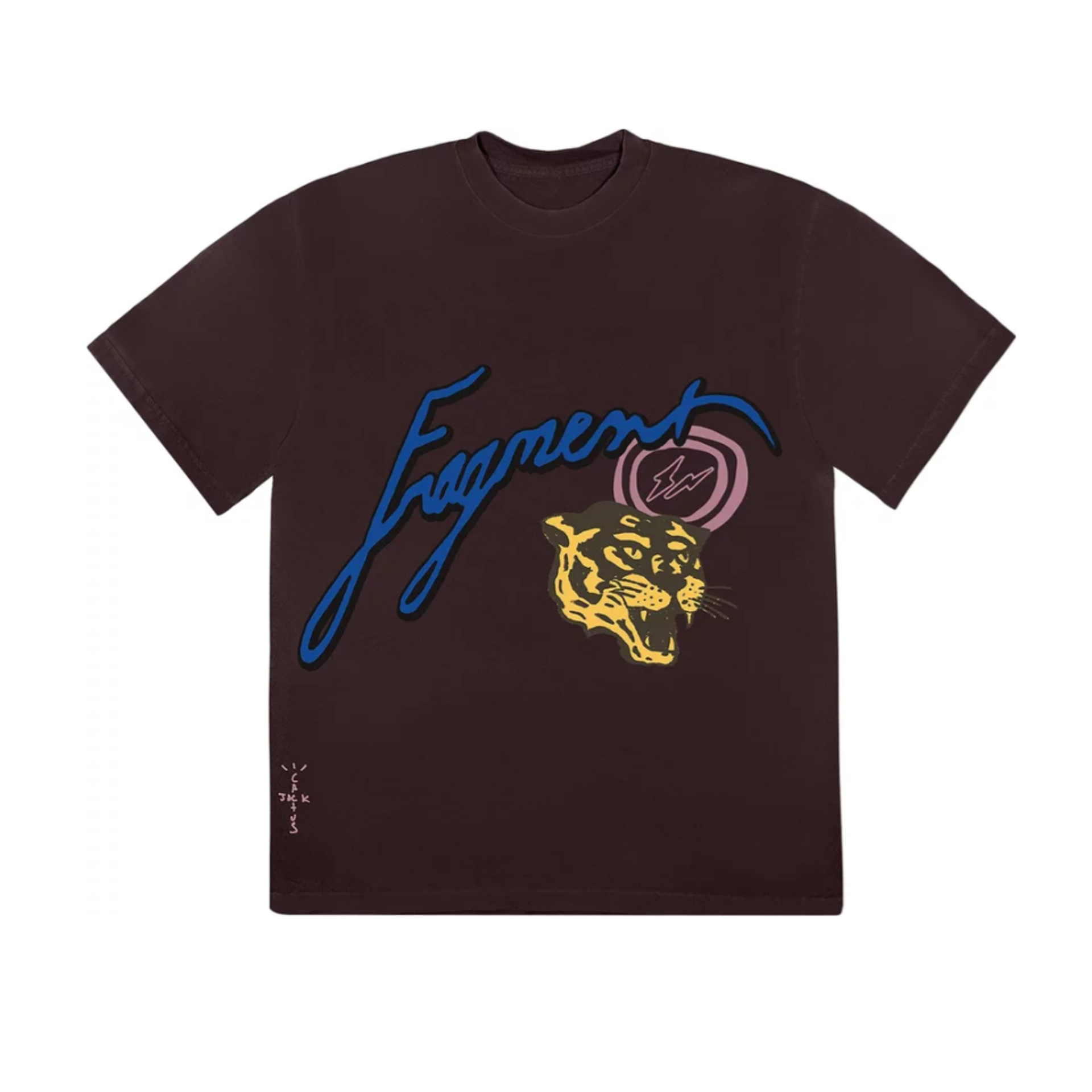 Cactus Jack by Travis Scott For Fragment Icons Tee 'Brown'