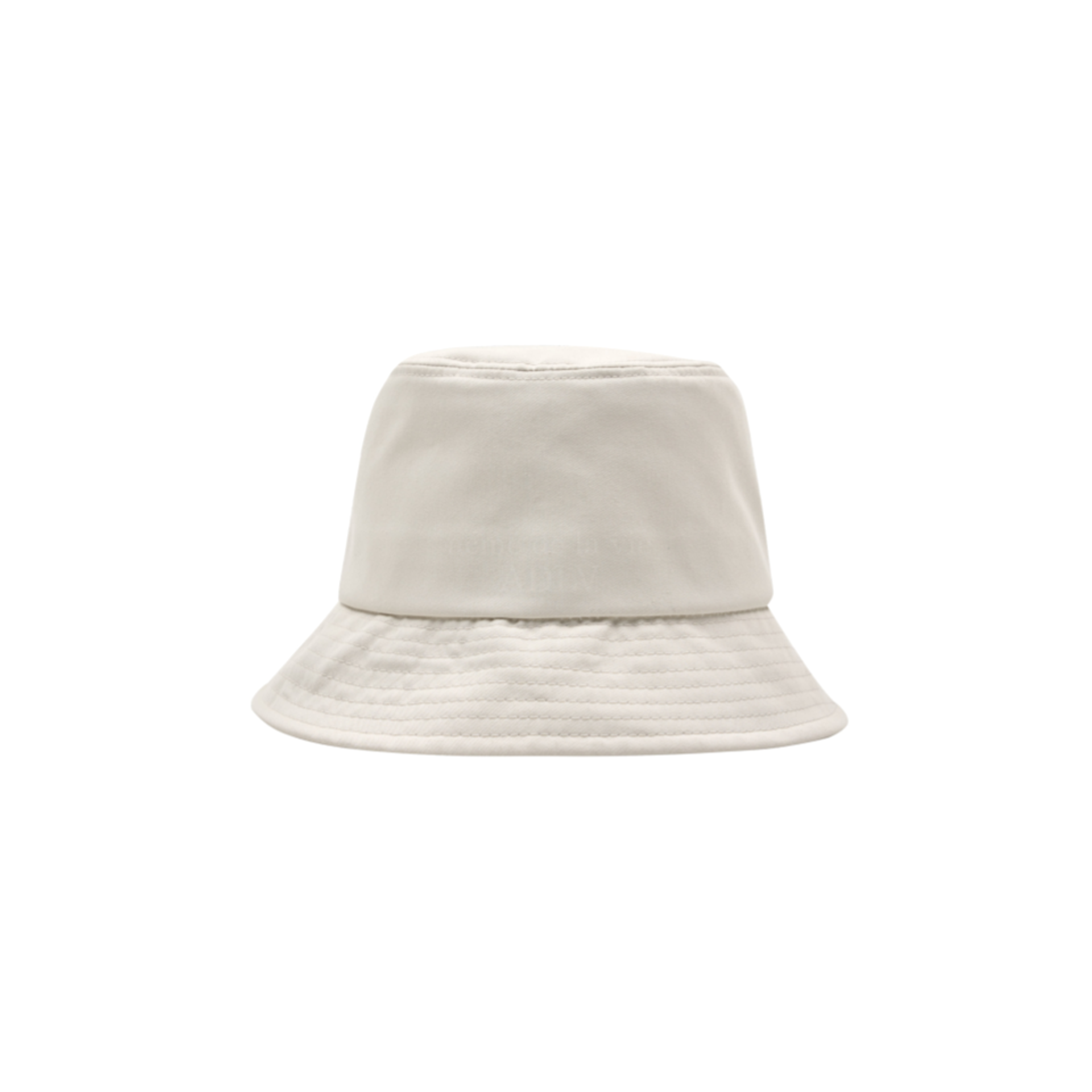 Acme De La Vie x LISA A Logo Circle Emblem Embossing Patch Bucket Hat Cream 