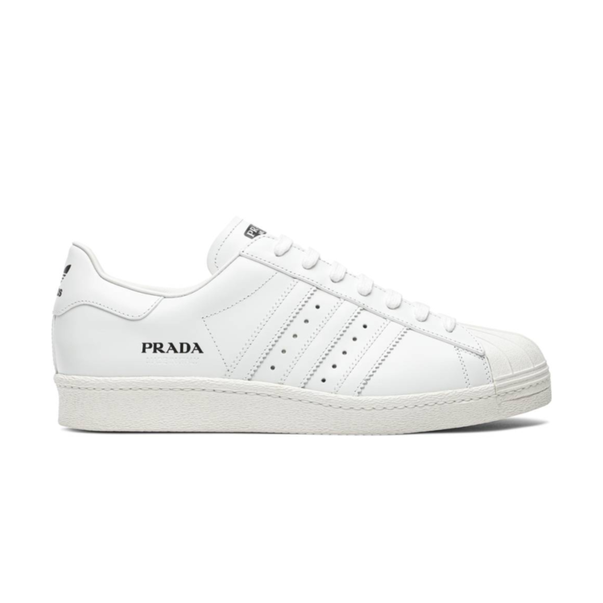 adidas Prada x Superstar 'Core White' Adidas Release