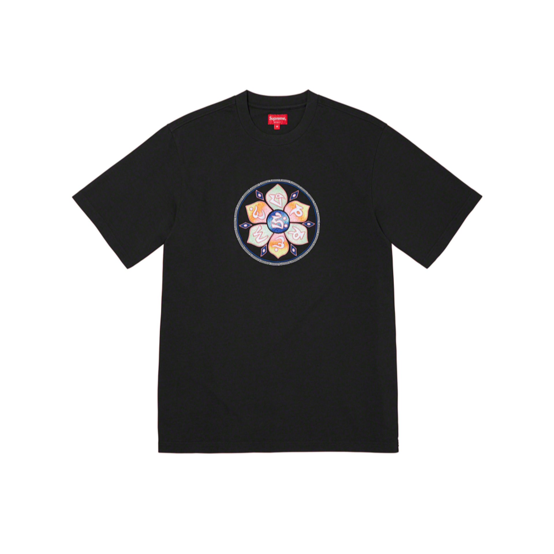 Supreme Lotus Short-Sleeve Top 'Black'