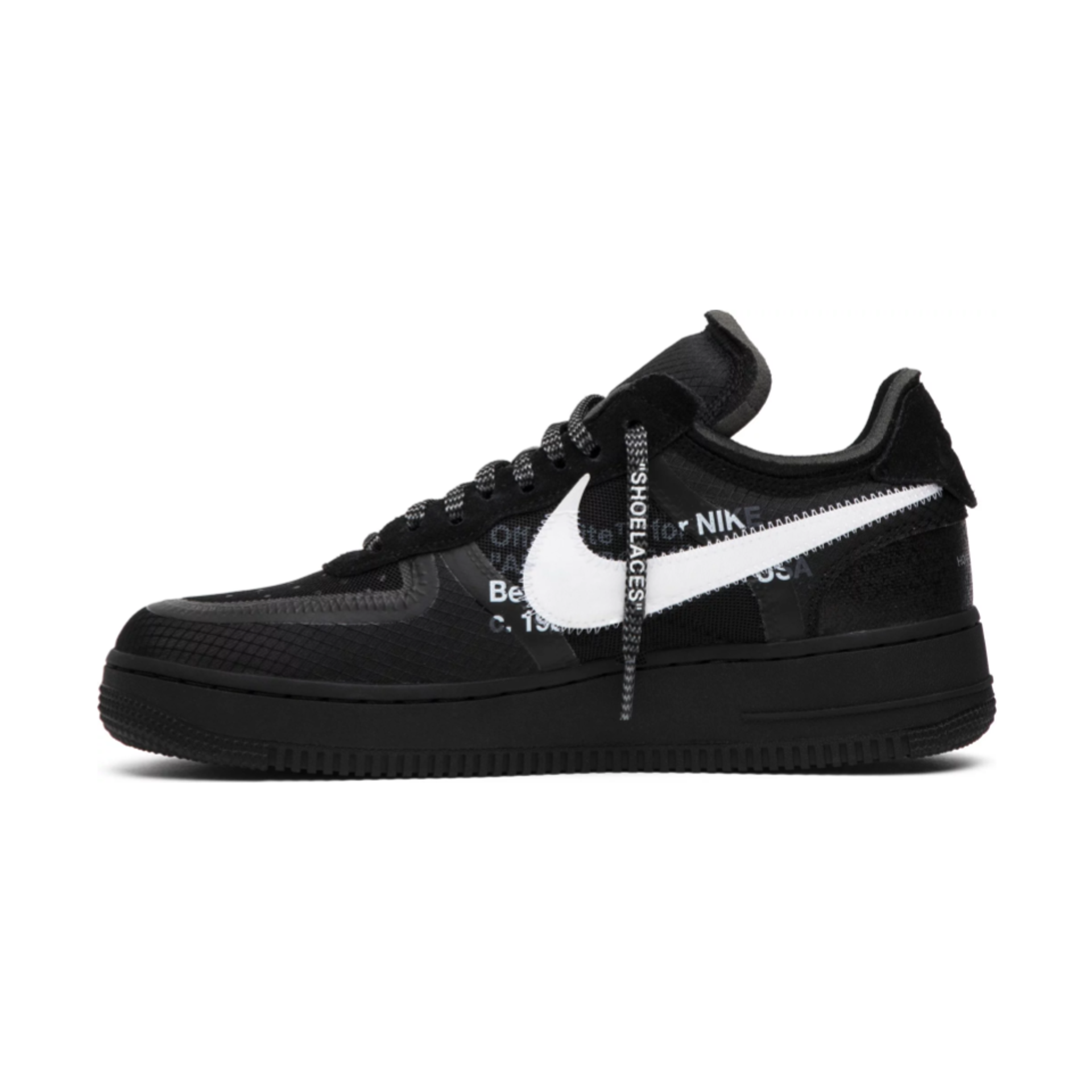 Nike OFF-WHITE x Air Force 1 Low 'Black'