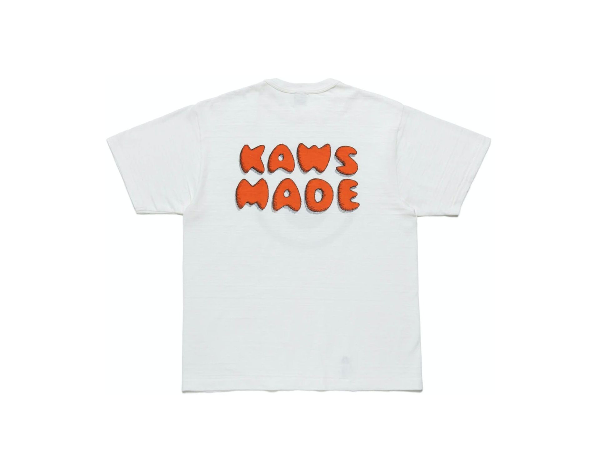 KAWS x Human Made #5 'Bear' Tee White