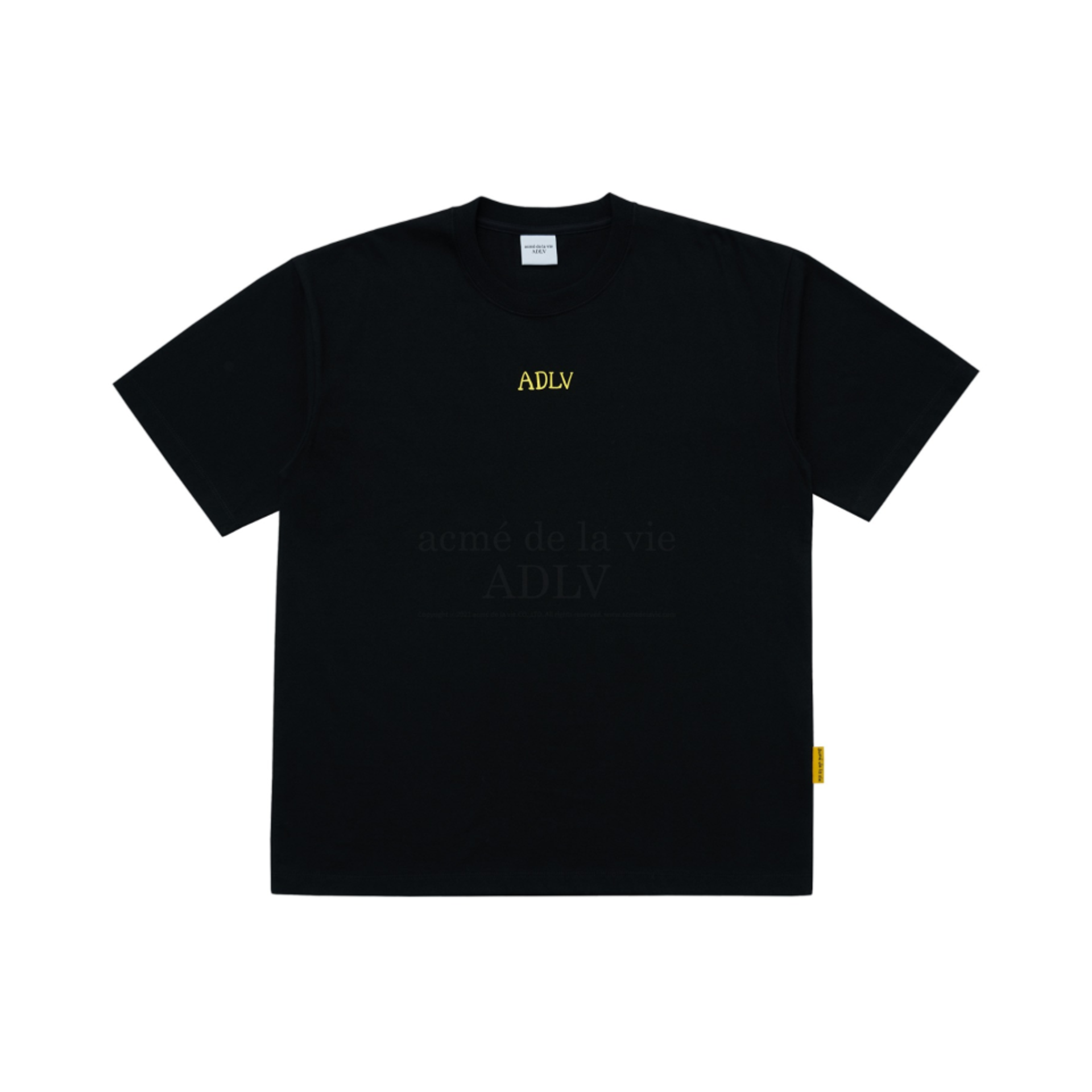 Acme De La Vie Glossy Basic Logo Short Sleeve T-Shirt 'Black'